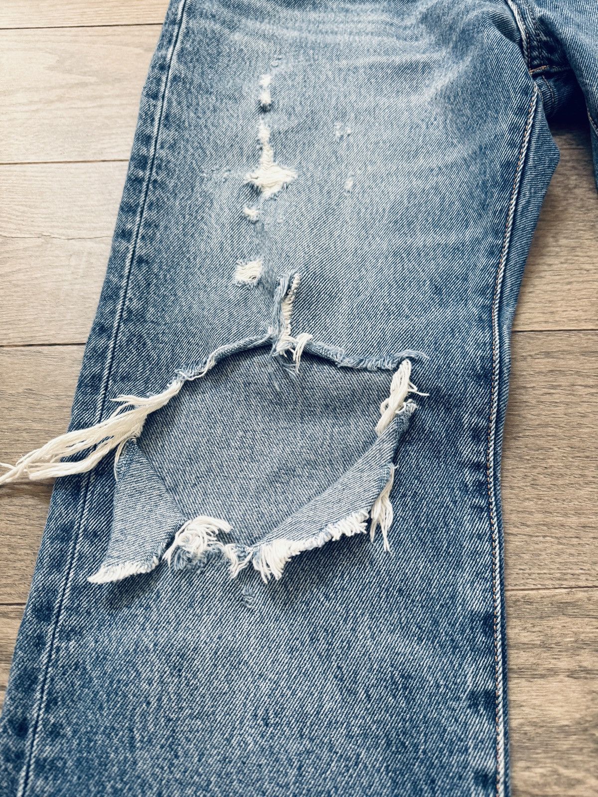 Levi's × Levi's Made & Crafted × Levi's Vintage Clothing Levi's Premium 501 ‘93 STRAIGHT FIT MEN'S JEANS 30 x 29 Size US 30 / EU 46 - 2 Thumbnail