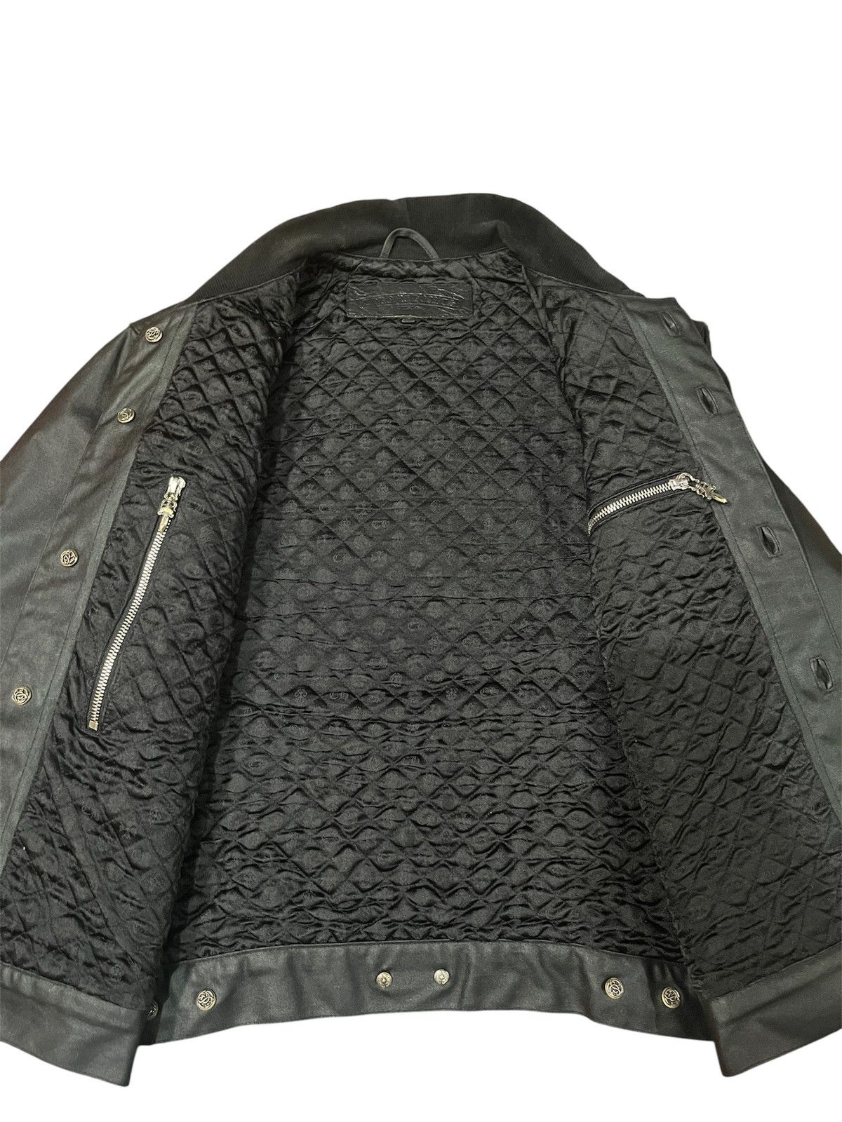 Chrome Hearts Chrome Hearts Waxed Motor Breath Jacket Size US S / EU 44-46 / 1 - 6 Thumbnail