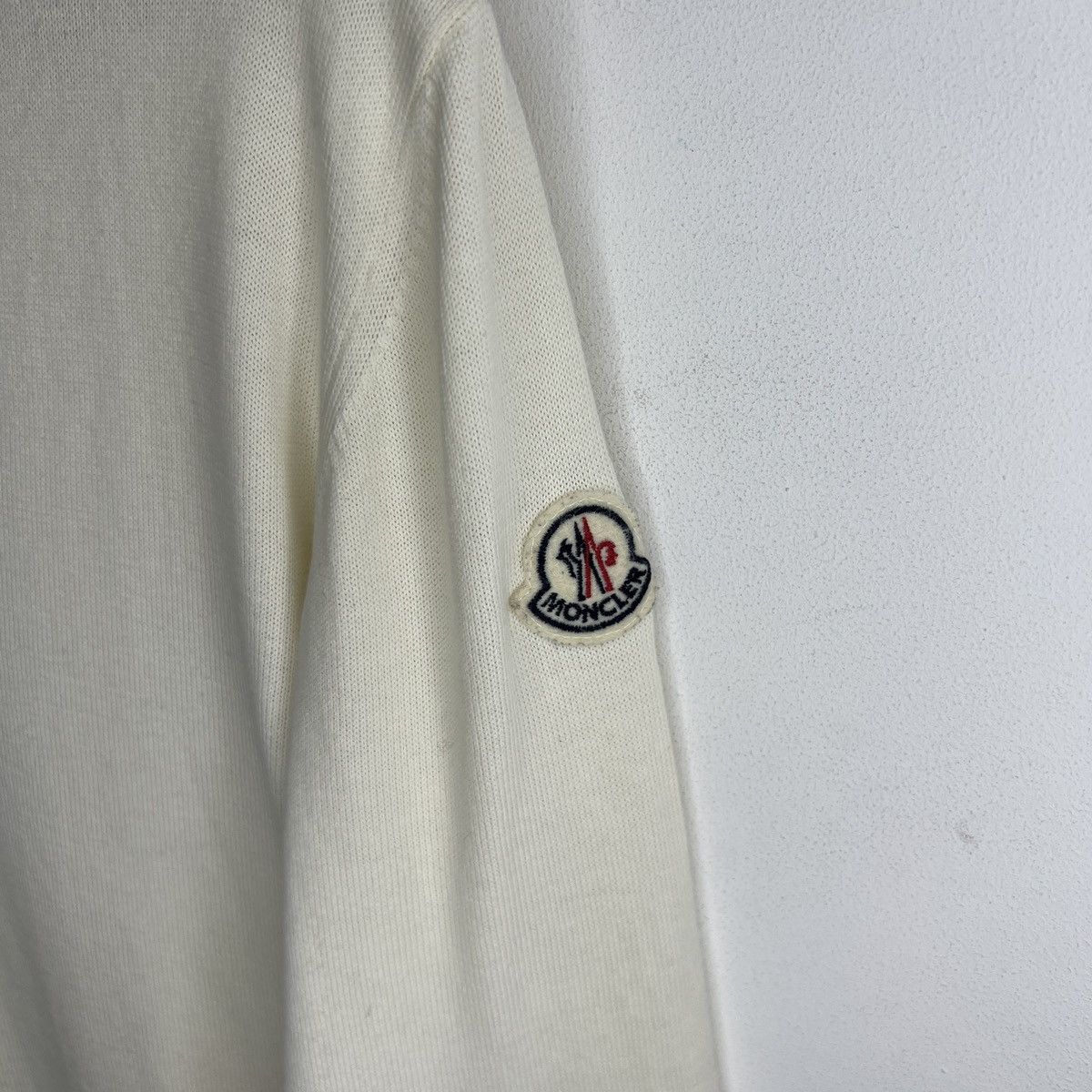Moncler Moncler vintage wool sweater logo Size M / US 6-8 / IT 42-44 - 7 Thumbnail