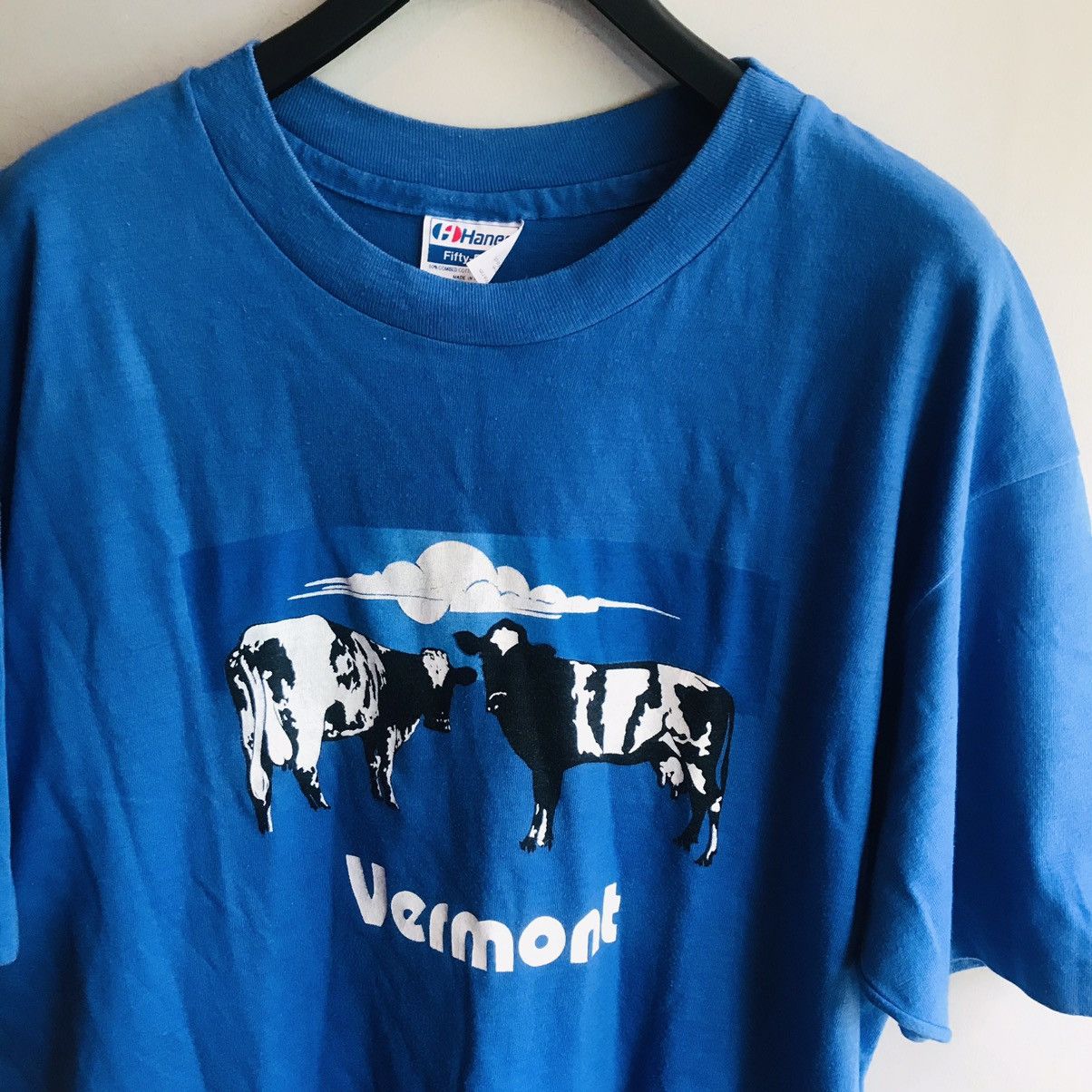 Vintage 80’s Vermont Graphic Tee Size US XL / EU 56 / 4 - 1 Thumbnail