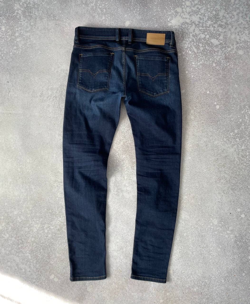Diesel × Diesel Black Gold × Vintage Vintage Diesel SLEENKER Denim Pants Big Logo Y2K Ultra Rare Size US 30 / EU 46 - 1 Thumbnail
