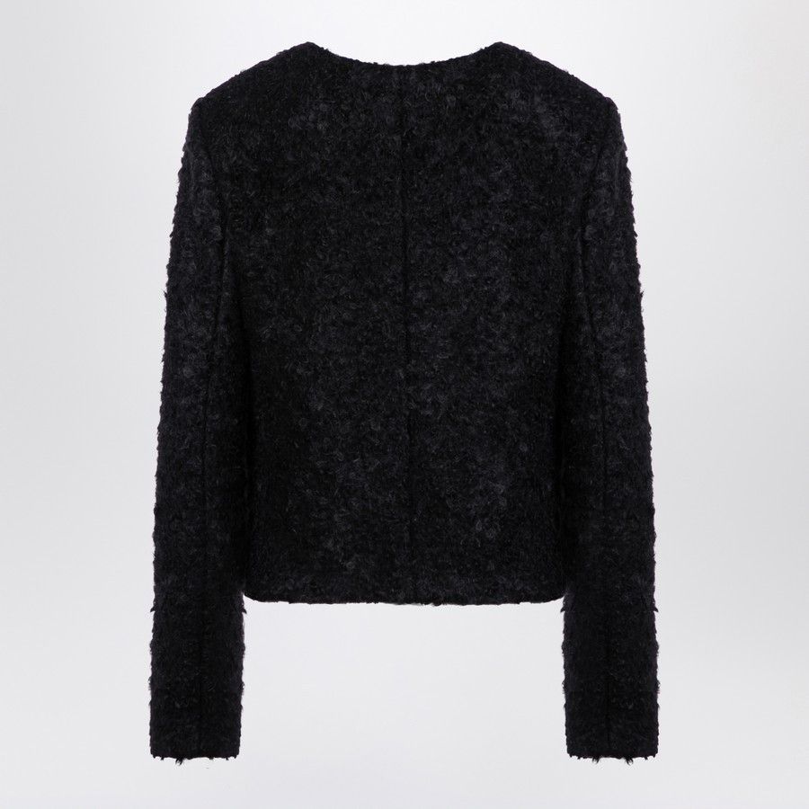 Other o1d2blof1024 Wool Blend Jacket in Black Size M / US 6-8 / IT 42-44 - 2 Thumbnail