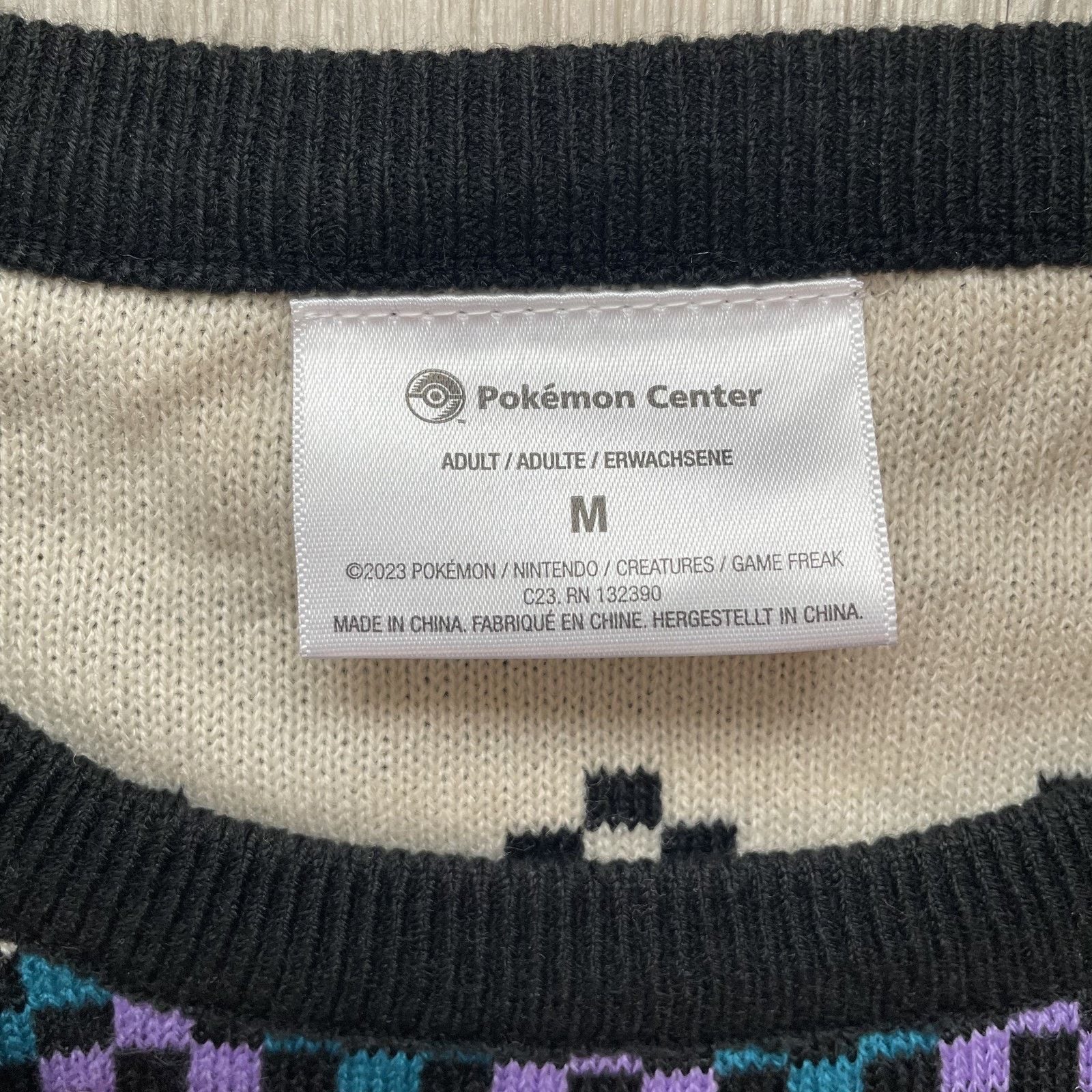 Pokemon Pokemon Center Snorlax Halloween Ugly Sweater Adult M Black Size M / US 6-8 / IT 42-44 - 2 Thumbnail