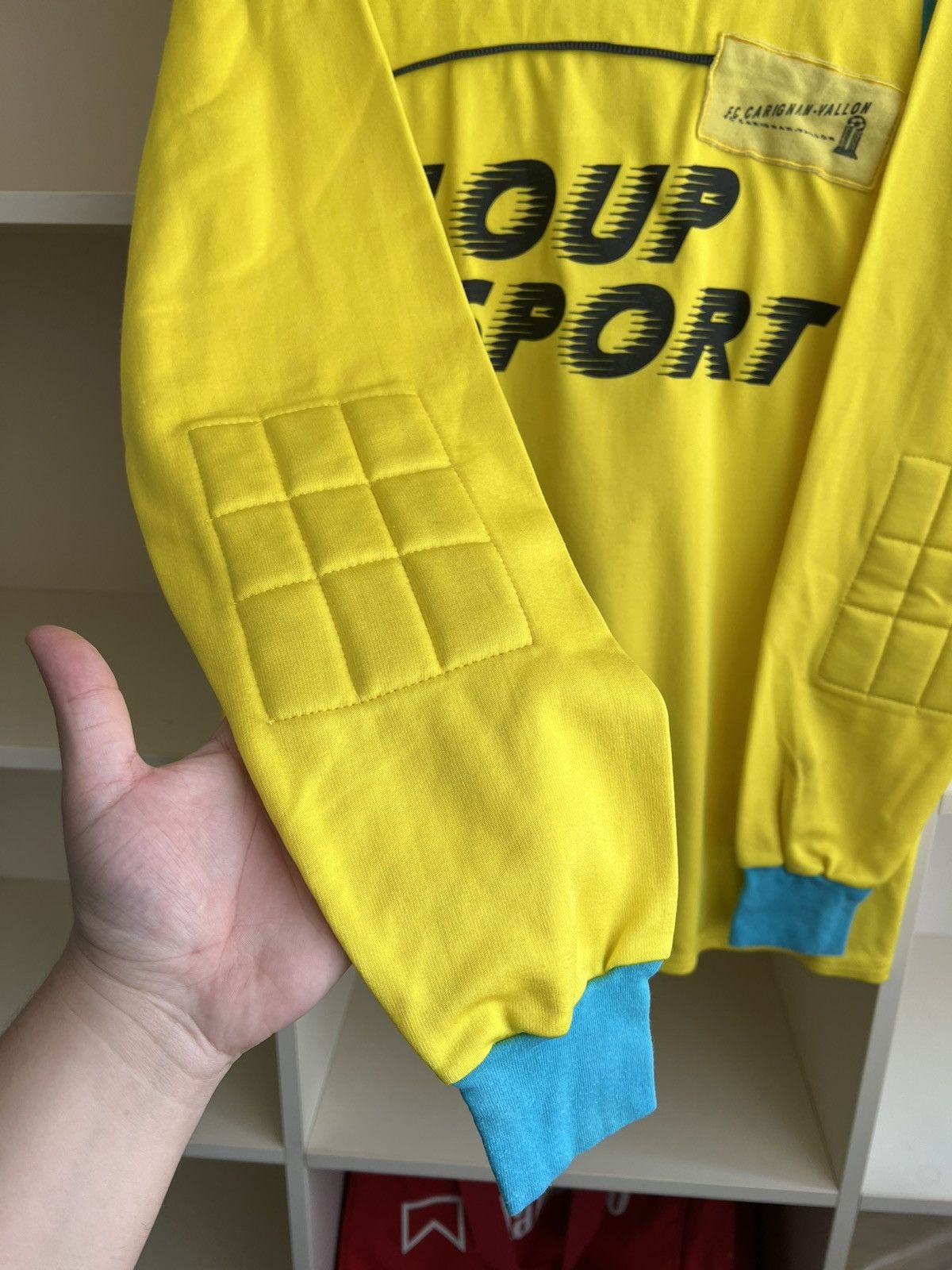 Vintage Vintage Uhlsport Goalkeeper Jersey 80s Made in West Germany Size US XL / EU 56 / 4 - 7 Thumbnail