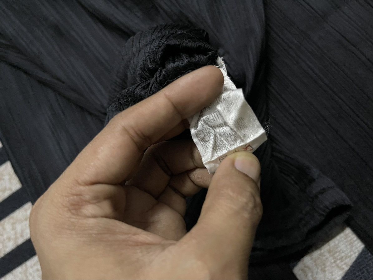 Japanese Brand × Pleats Please Issey Miyake × Vintage 90 ISSEY MIYAKE PLEATS PLEASE BLACK SIZE 1 Size US 31 - 10 Thumbnail