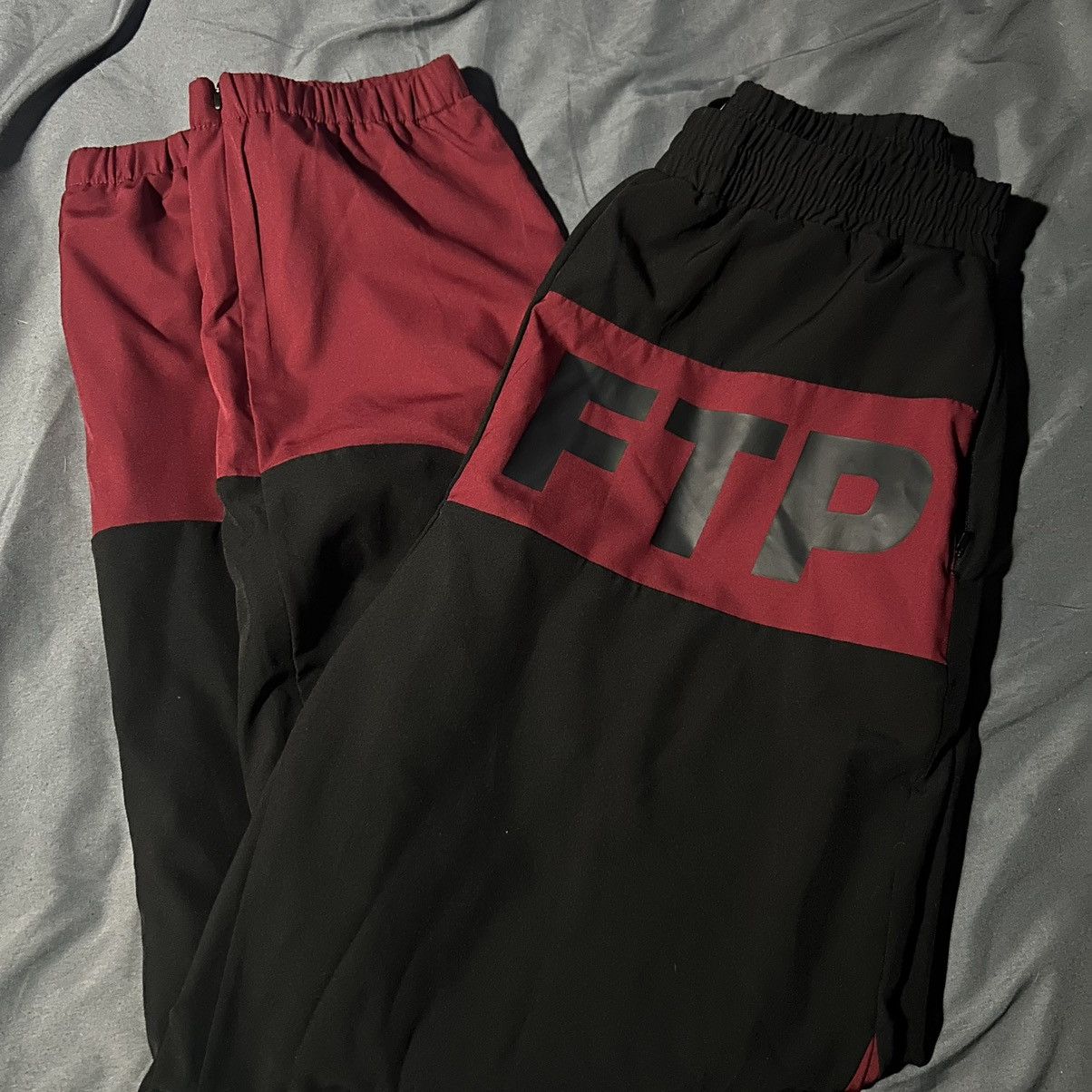 Fuck The Population ftp logo track pants L | Grailed