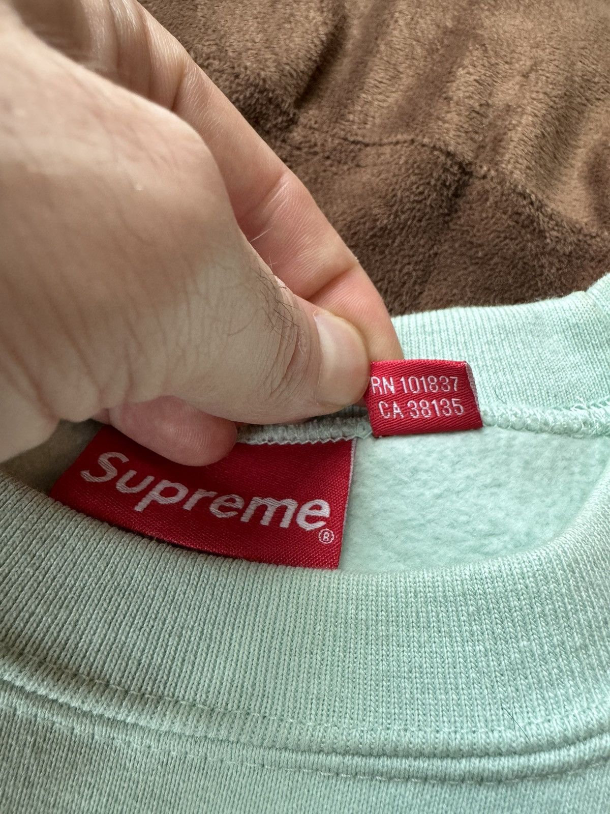 Supreme Ice Blue Supreme Sweater Size US M / EU 48-50 / 2 - 4 Thumbnail