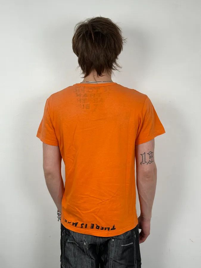 Maison Margiela SS2007 Maison Martin Margiela Poem V Neck Orange T-Shirt Size US M / EU 48-50 / 2 - 3 Thumbnail