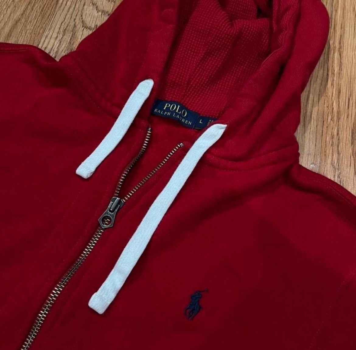 Polo Ralph Lauren red polo ralph lauren hoodie Size US L / EU 52-54 / 3 - 2 Thumbnail
