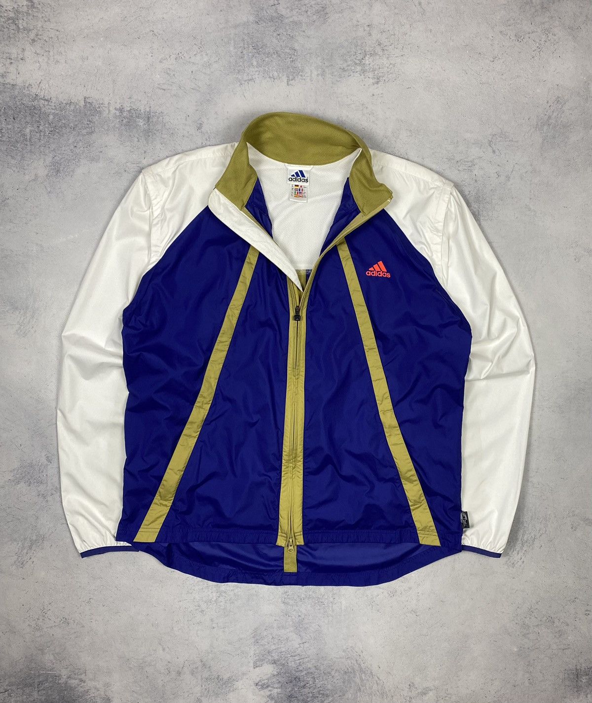 Adidas Vintage 90s Adidas Equipment Nylon Jacket Vest Transformer Size US XL / EU 56 / 4 - 2 Thumbnail