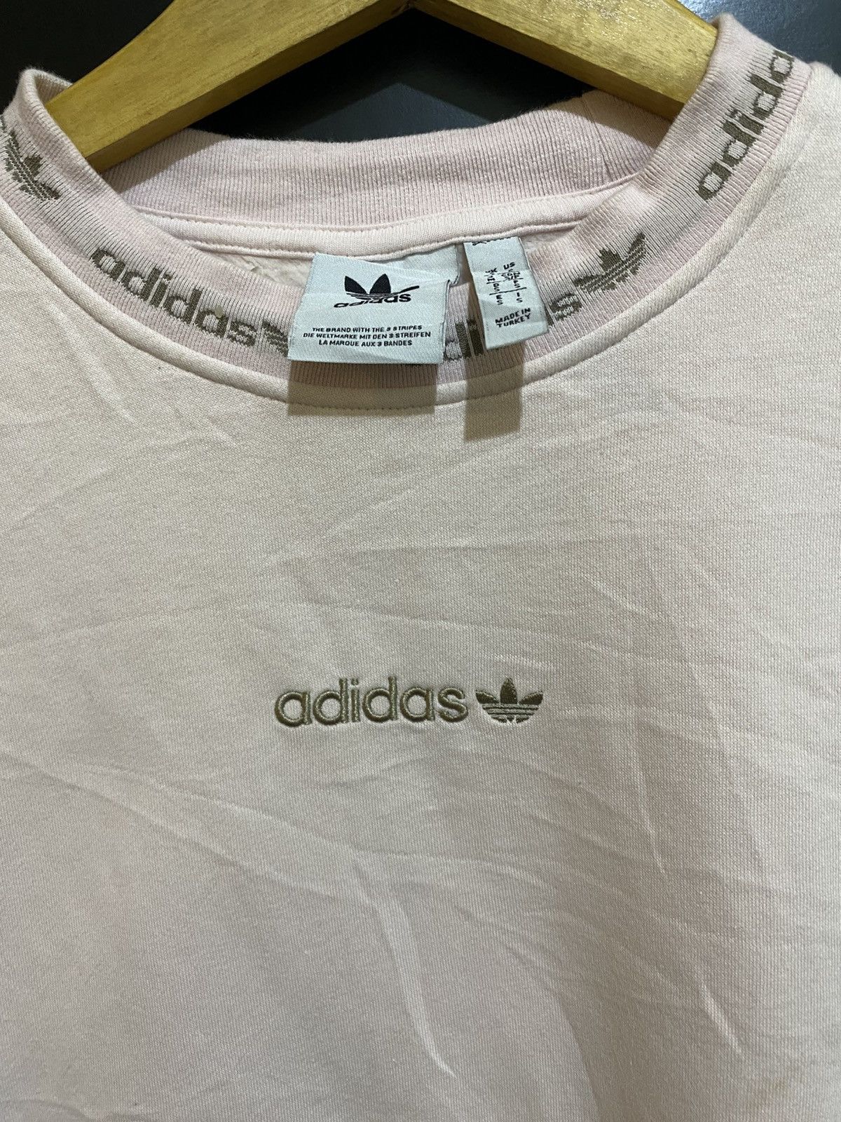 Adidas Sweatshirt Adidas Center Logo Size L Size L / US 10 / IT 46 - 3 Thumbnail