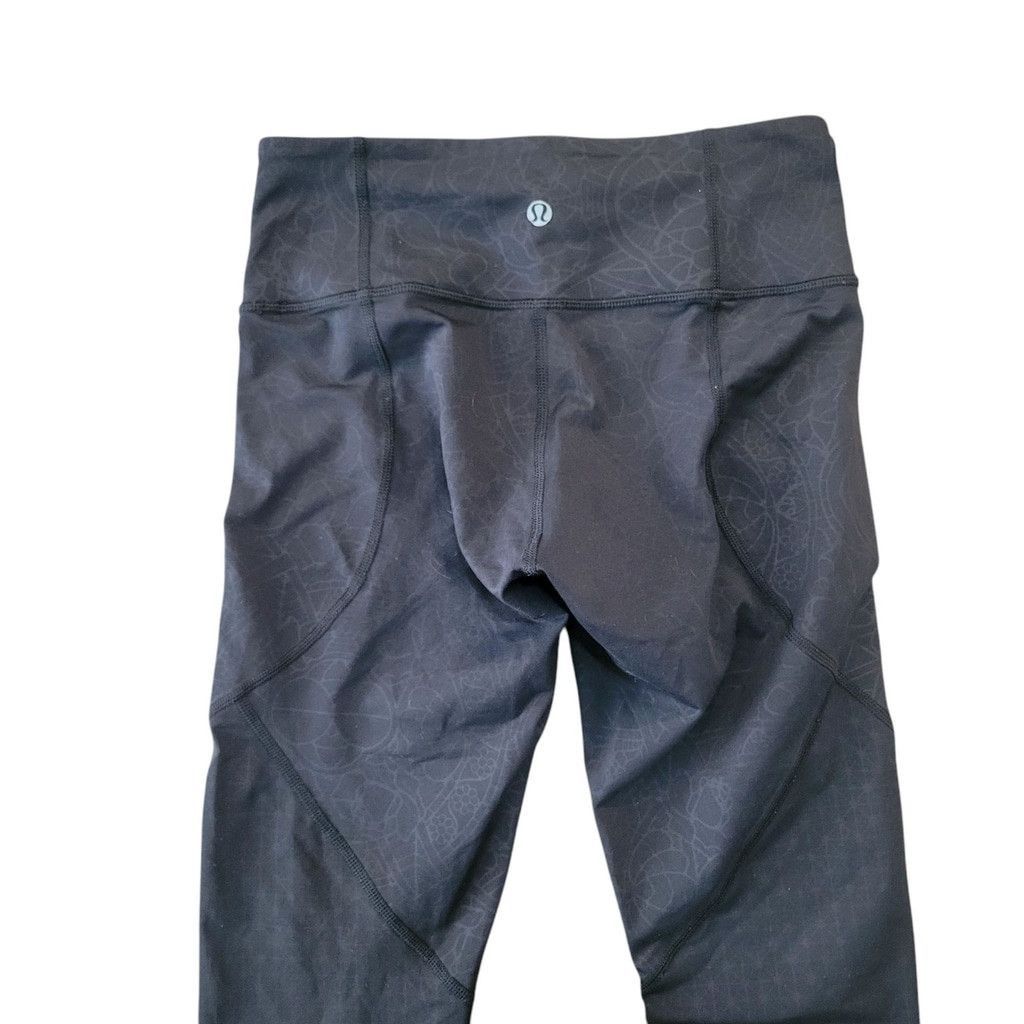 Lululemon Lululemon Athletica Leggings Women's Size 4 Black Waist 24" Size 27" / US 4 / IT 40 - 3 Thumbnail
