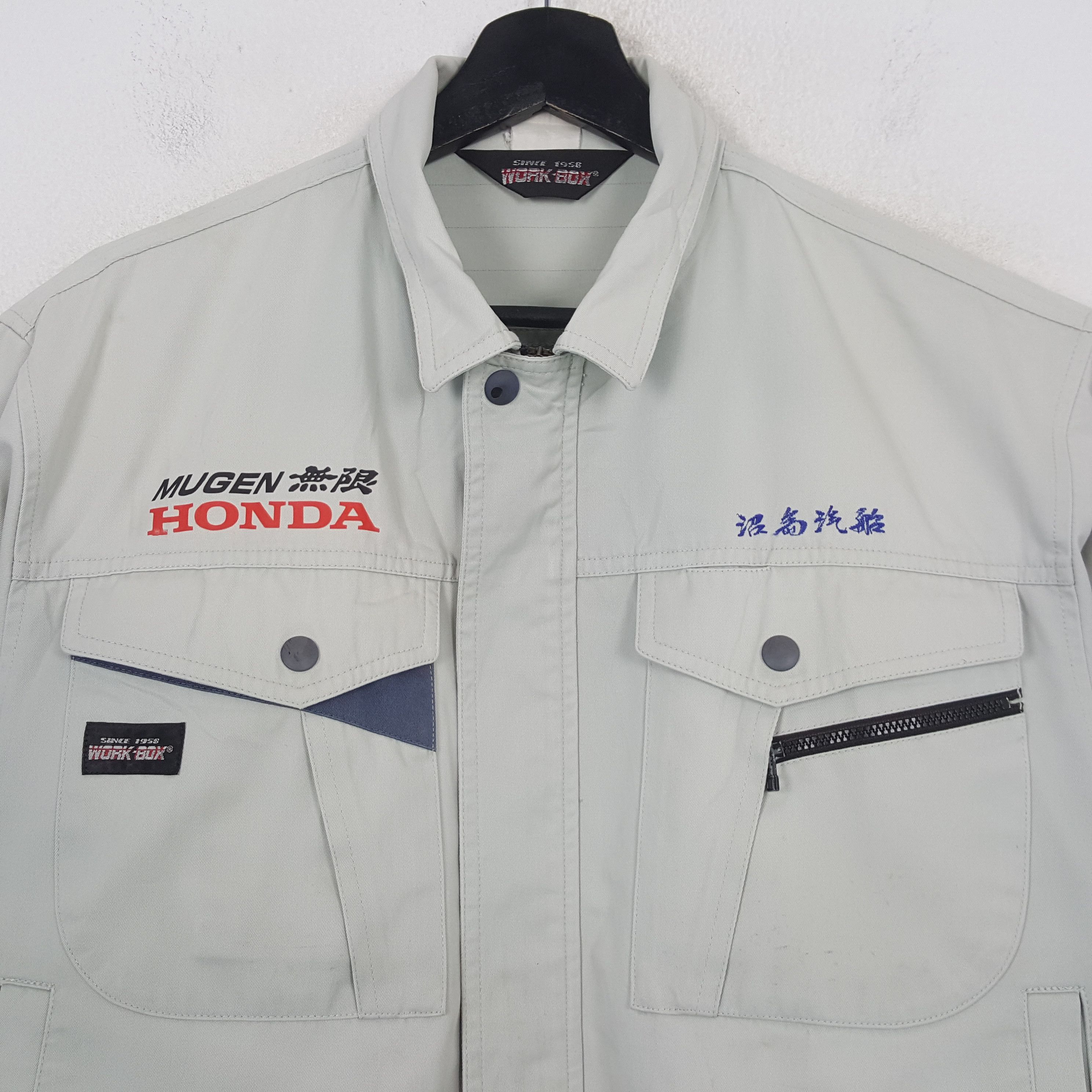 Vintage Mugen Honda Japanese Motorsports Custom Jacket C298N24 Size US M / EU 48-50 / 2 - 4 Thumbnail