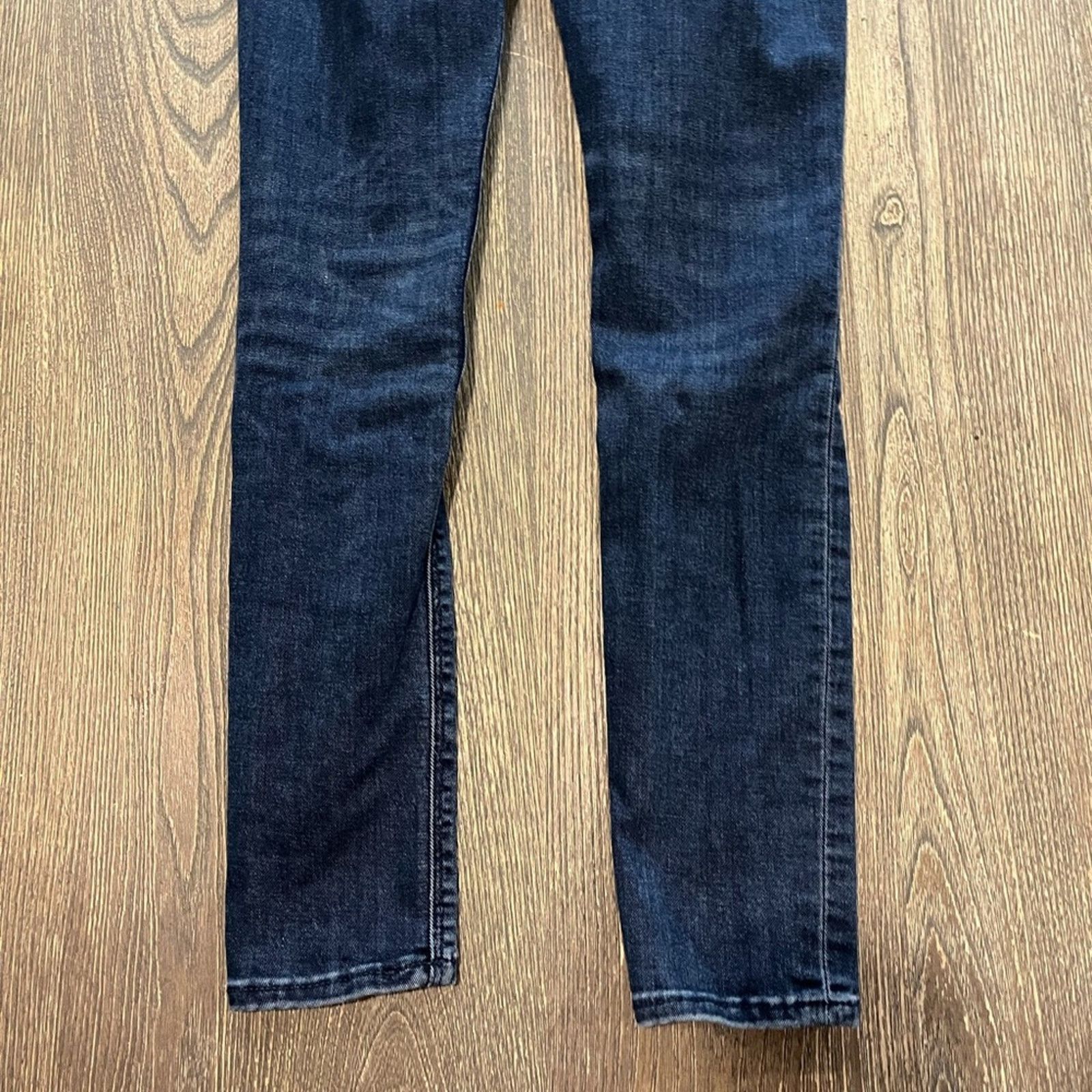 Express Express Supersoft Legging Jeans Mid Rise Denim Blue Size 4 Size 27" / US 4 / IT 40 - 12 Thumbnail