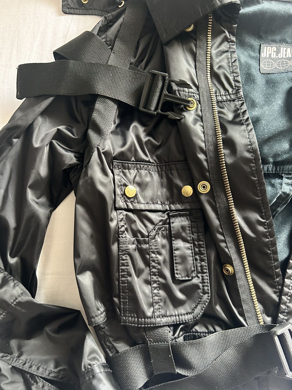 Jean Paul Gaultier JPG Nylon Parachute Jacket Size S / US 4 / IT 40 - 9 Thumbnail