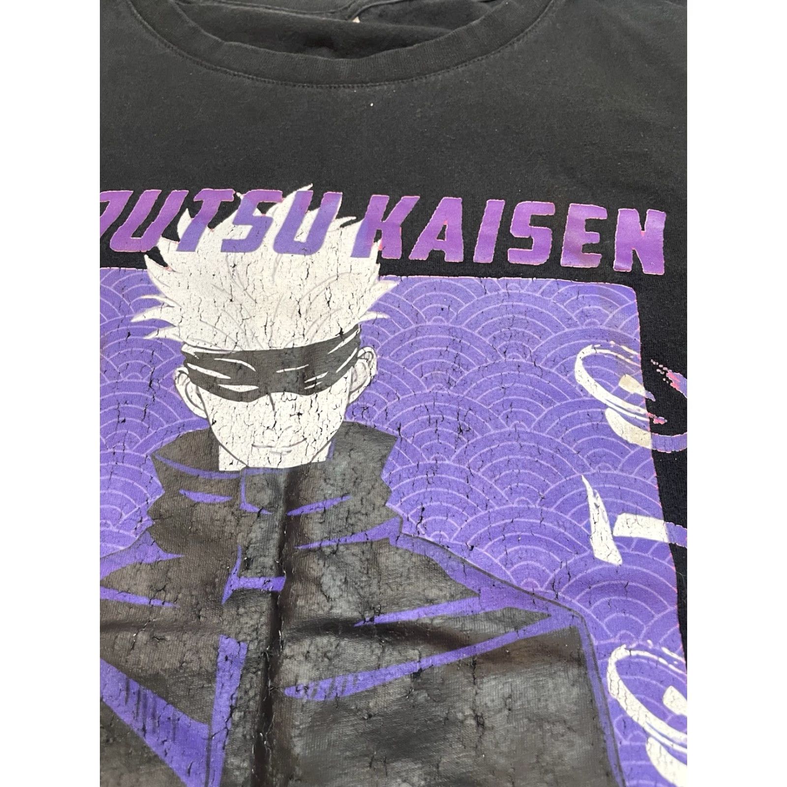 Vintage Jujutsu Kaisen Large Black Shirt Anime Graphic Tee Men's Short Sleeve Crew Neck Size US L / EU 52-54 / 3 - 4 Thumbnail