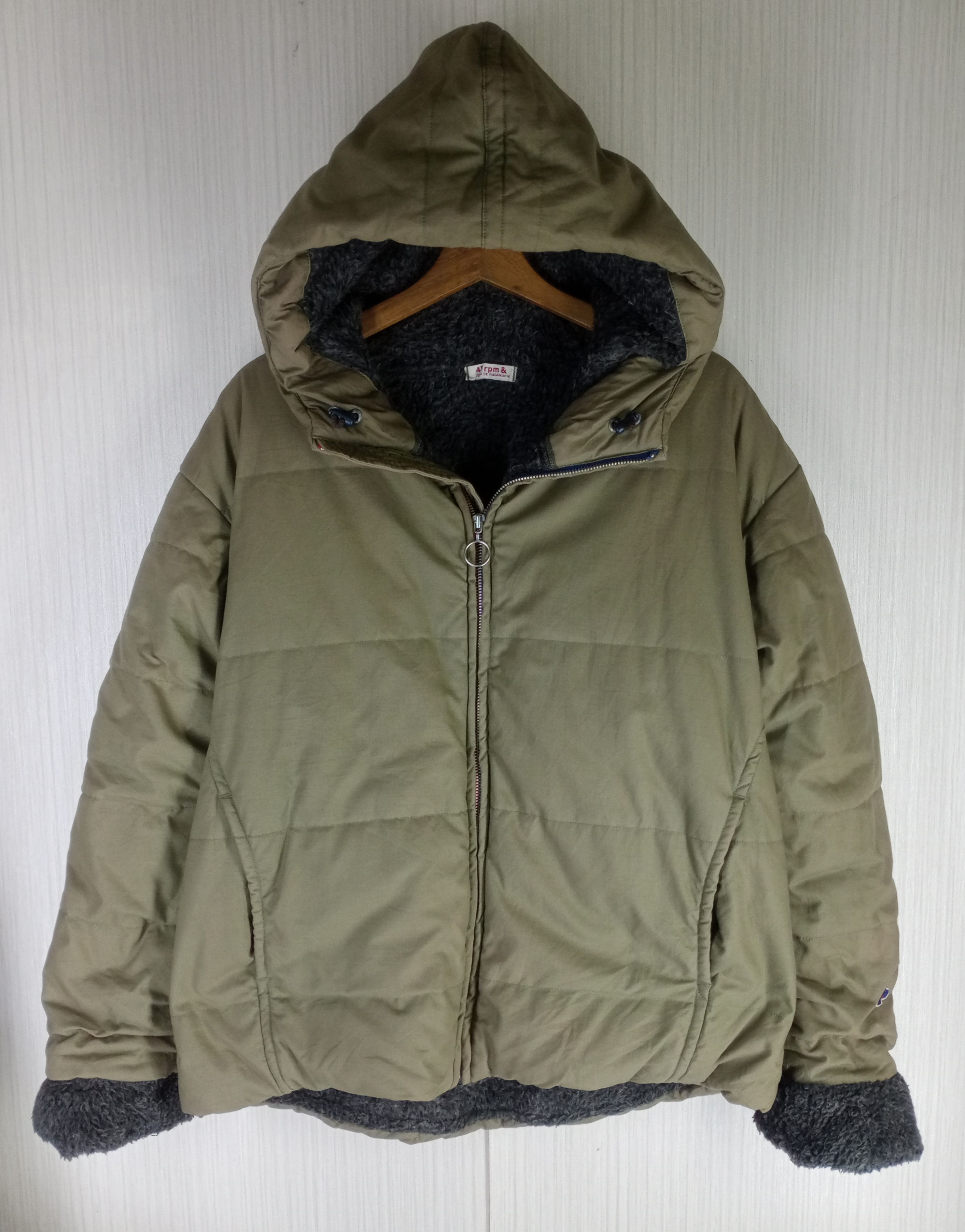 45rpm 45rpm Joubu De Nagamochi Puffer Down Sherpa Jacket Size US L / EU 52-54 / 3 - 1 Thumbnail