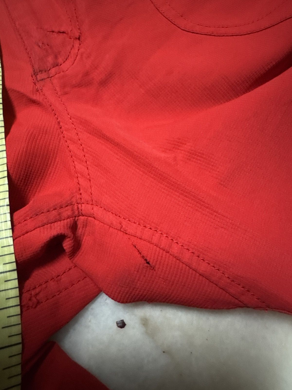 Japanese Brand BA PRO U.S.A PARACHUTE NYLON CARGO RED PUNK COLOR Size US 30 / EU 46 - 18 Thumbnail
