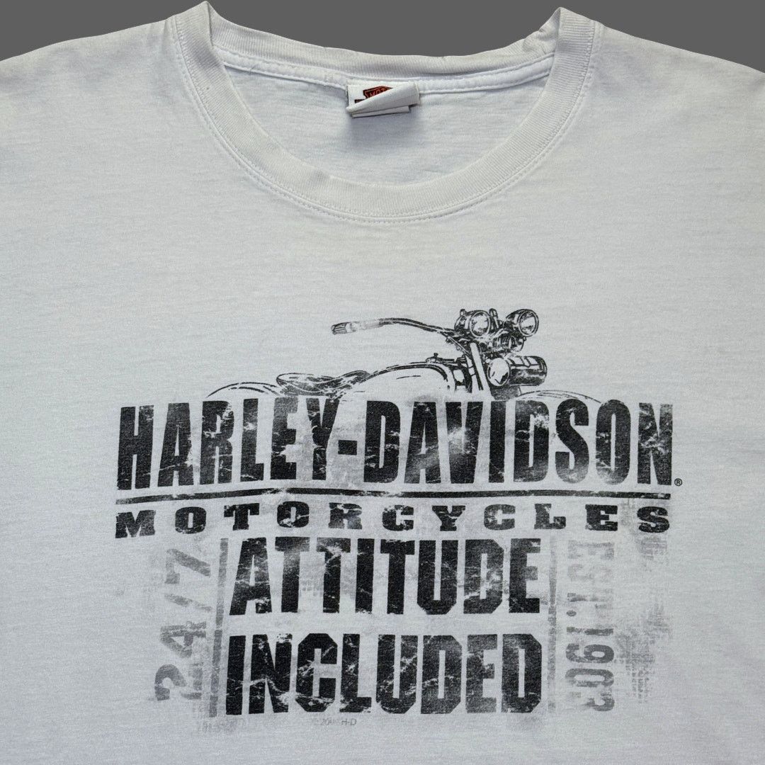 Harley Davidson Harley Davidson 2009 Renton WA Off White Tee XXL Vintage GUC Size US XXL / EU 58 / 5 - 3 Thumbnail