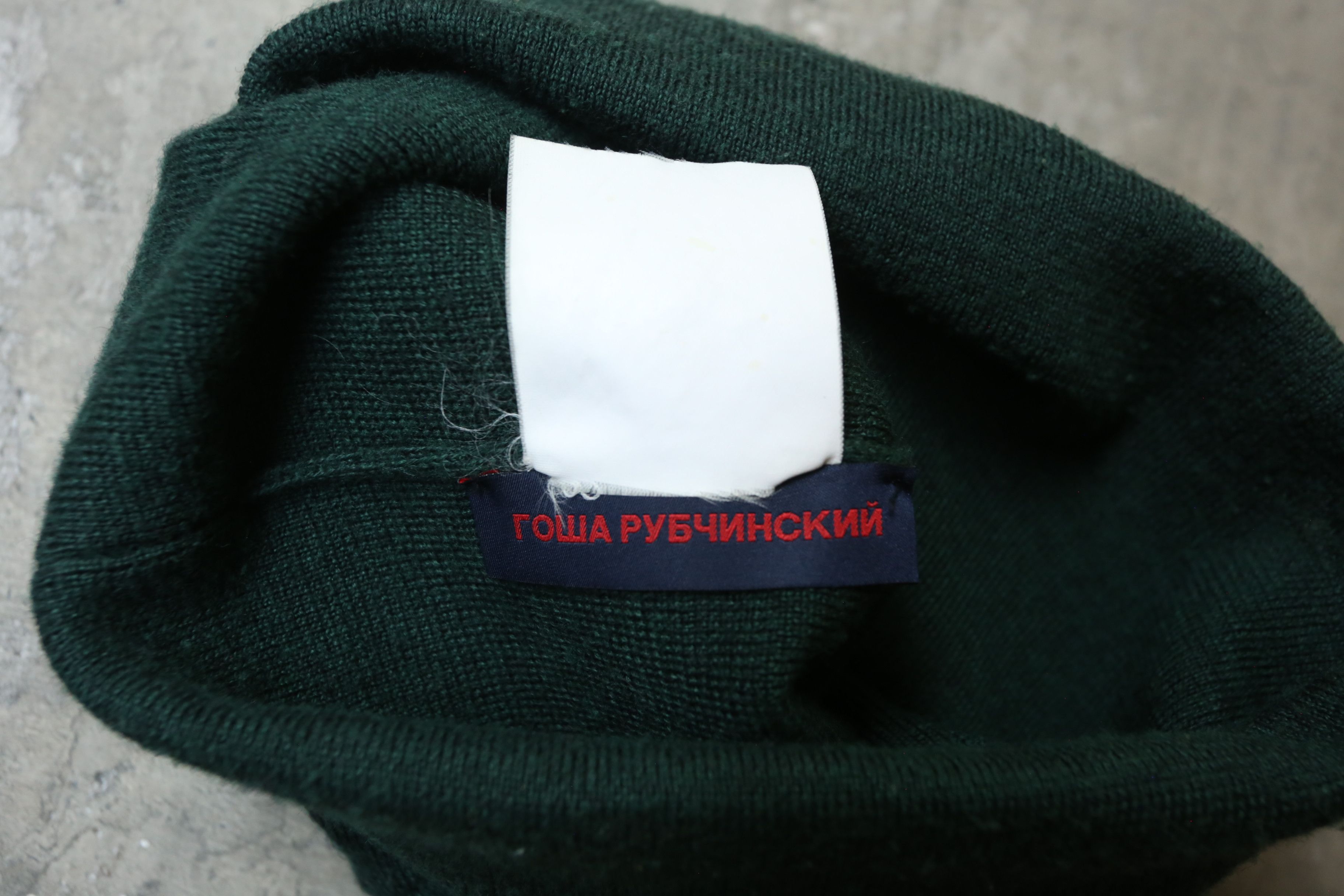 Gosha Rubchinskiy Gosha Rubchinskiy - F/W 14 - Embroidered Beanie Size ONE SIZE - 3 Thumbnail