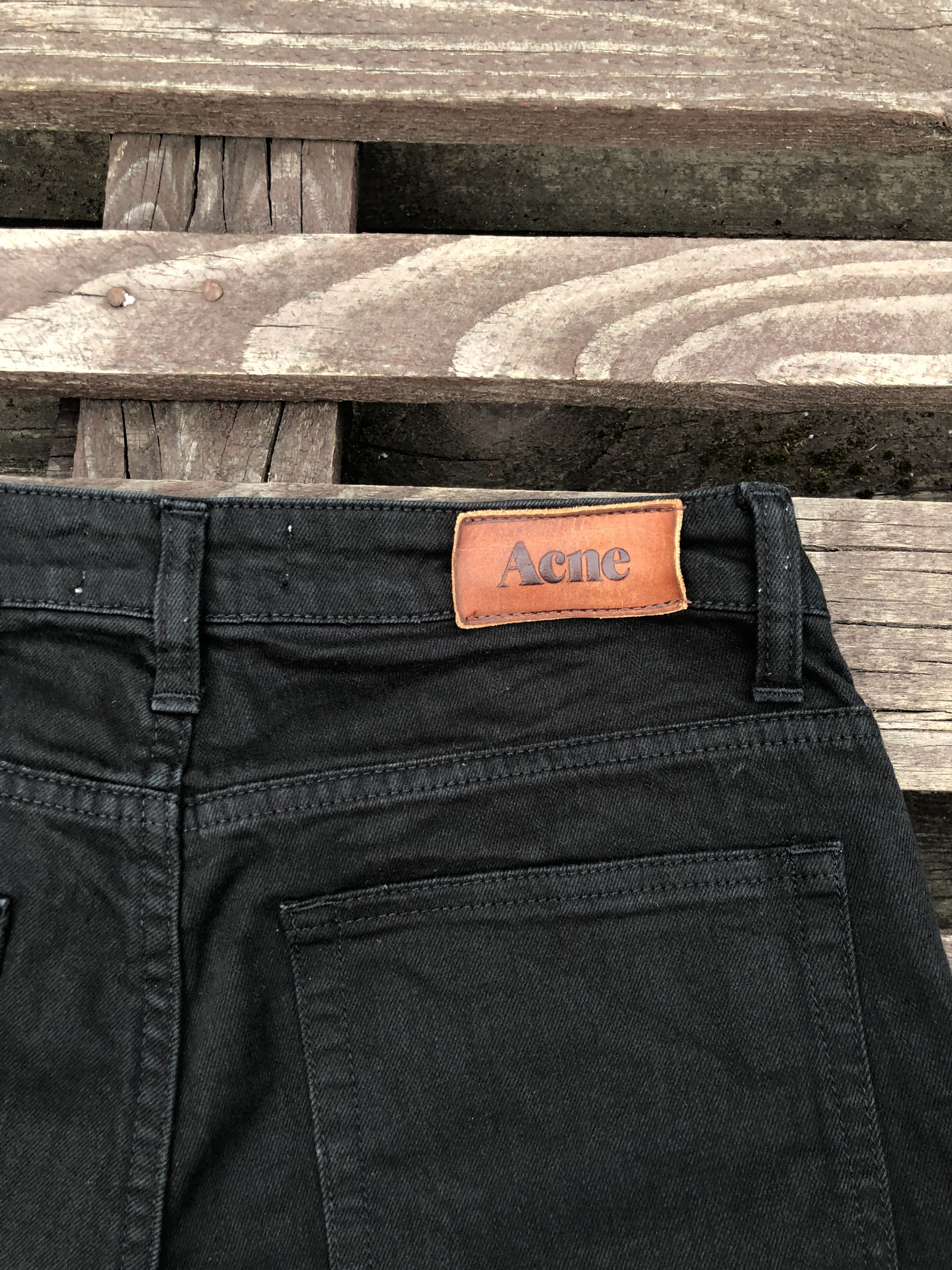Acne Studios Acne Studios Vintage Flex Wet Black Jeans Size W30 L32 Size 30" / US 8 / IT 44 - 16 Thumbnail