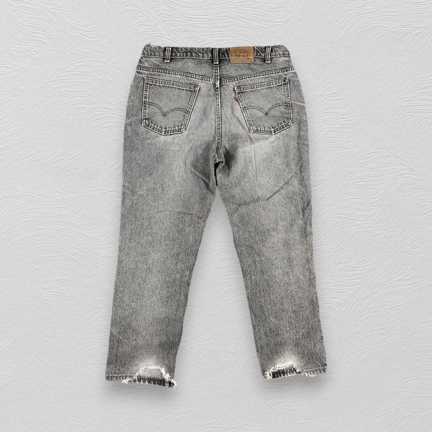 Levi's Vintage 90s Levis 631 Jeans Faded Gray Denim KJ1017 Size US 36 / EU 52 - 2 Thumbnail