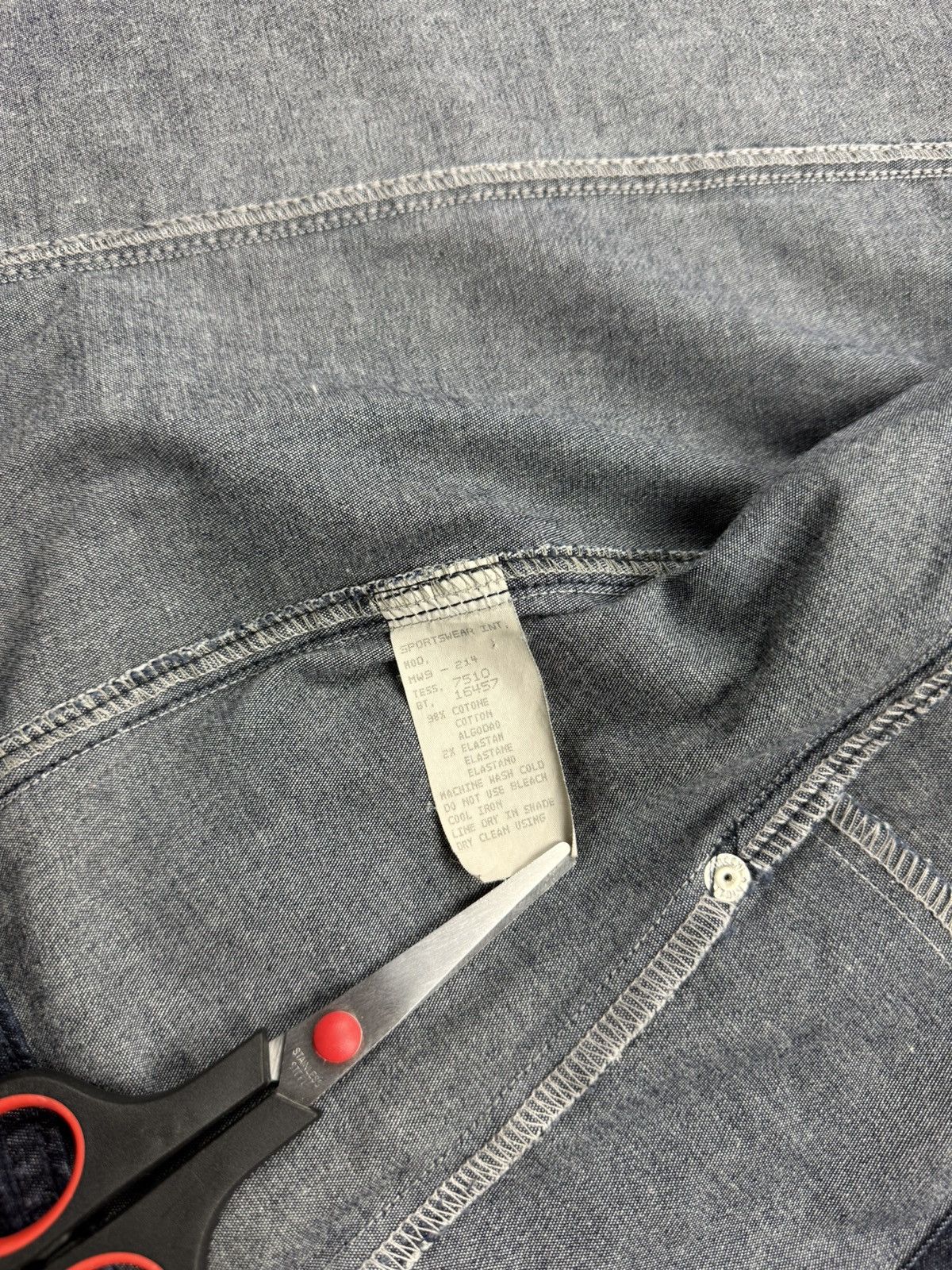 Moschino Vintage Moschino Jeans Denim Jacket Blazer Size M / US 6-8 / IT 42-44 - 16 Thumbnail