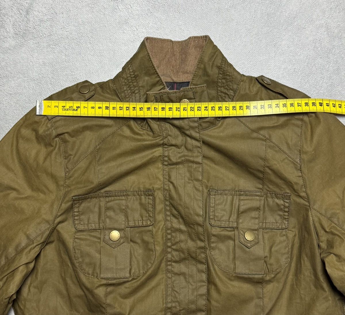 Barbour Barbour Defence Lightweight Wax Cotton Quilted Jacket Size M / US 6-8 / IT 42-44 - 19 Thumbnail