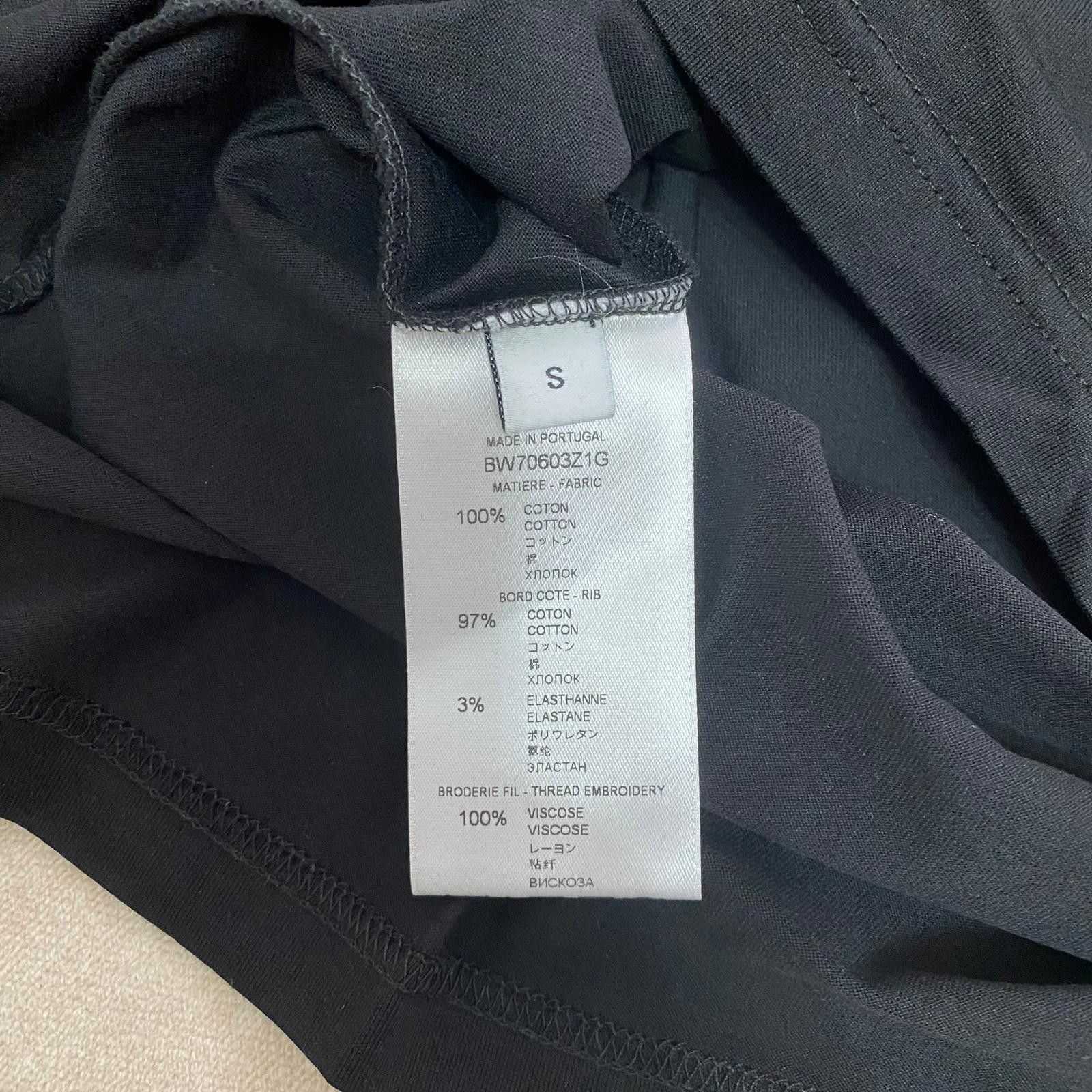 Givenchy Black Lion Print Signature Logo Oversized T-Shirt Size S / US 4 / IT 40 - 6 Thumbnail