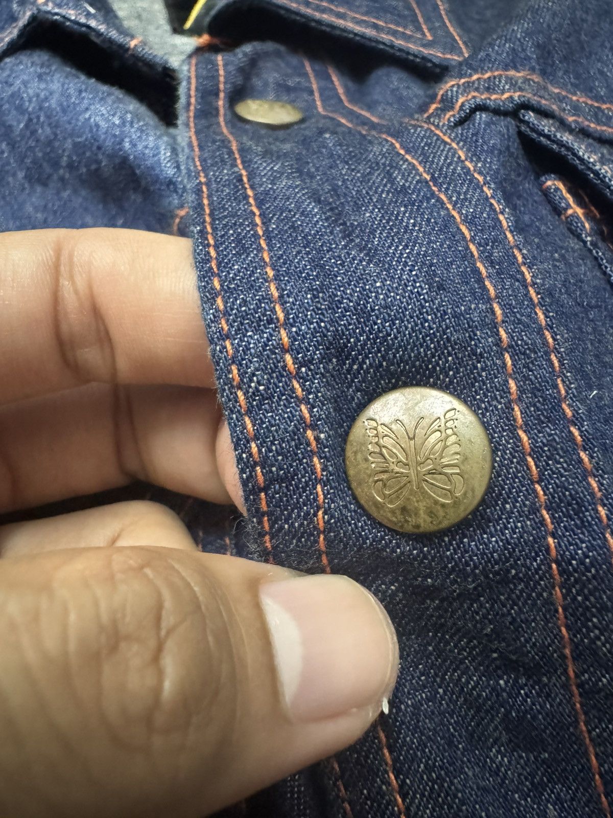 Needles NEEDLES BY NEPENTHES DENIM BUTTON UP SHIRT Size US M / EU 48-50 / 2 - 6 Thumbnail