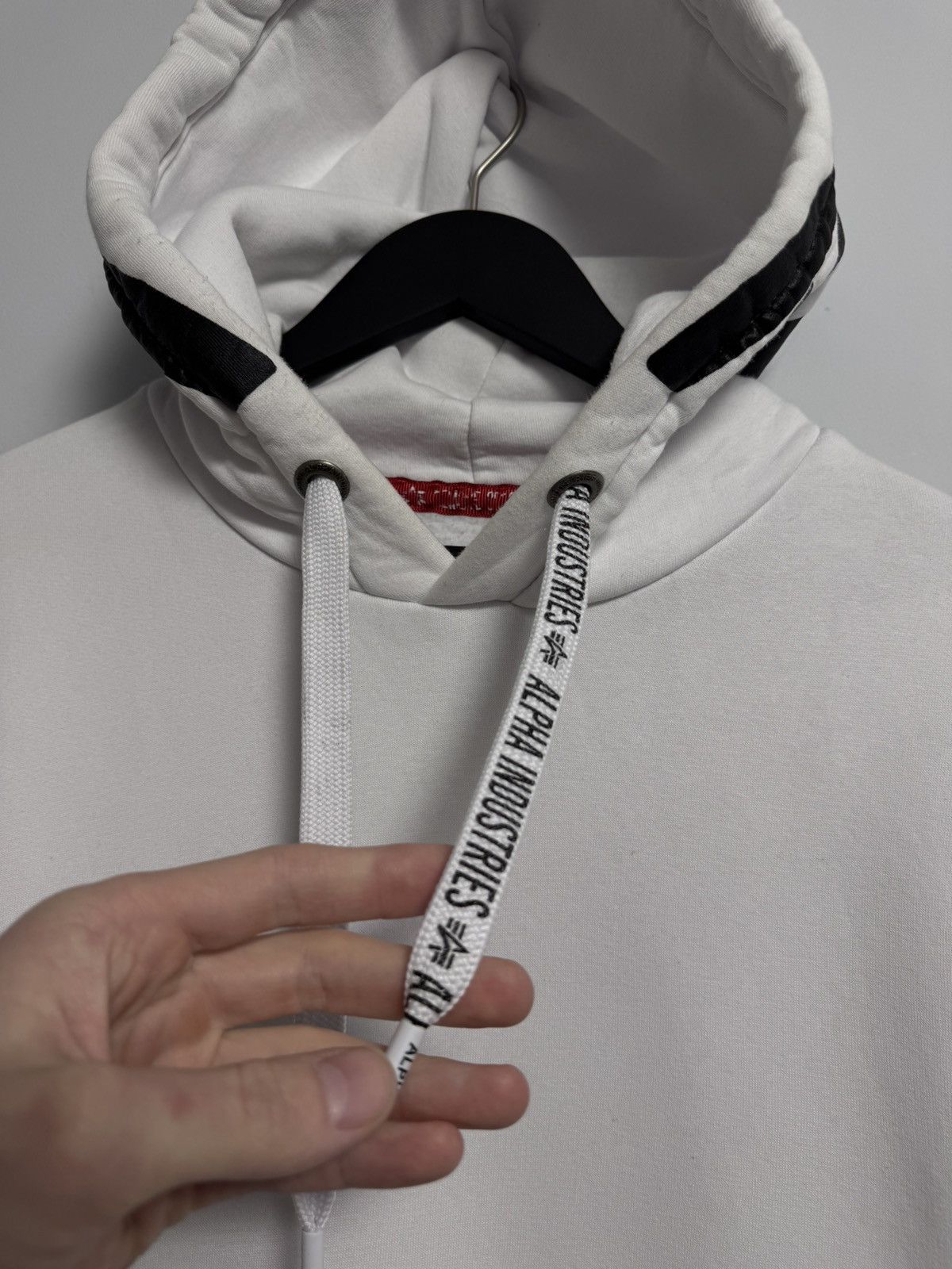 Alpha Industries × Vintage Alpha Industries Y2K style hoodie Size US L / EU 52-54 / 3 - 7 Thumbnail