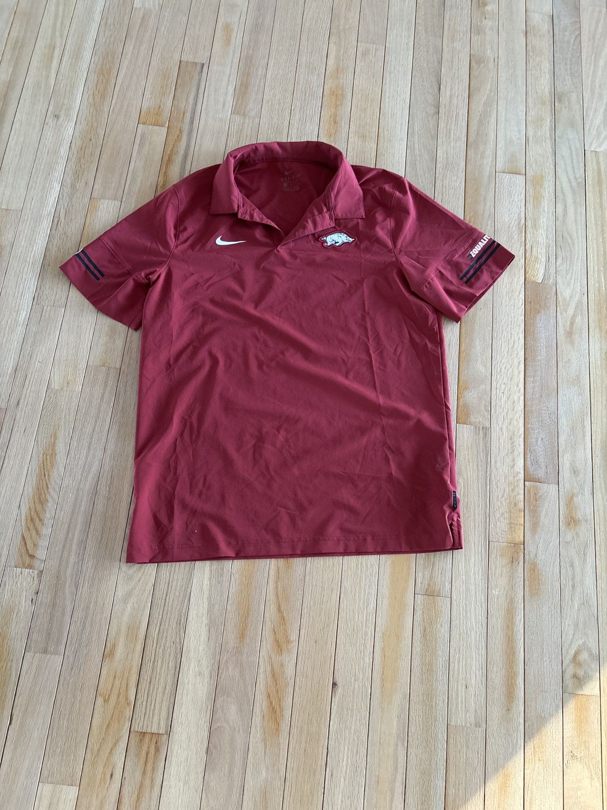 Nike Arkansas Hogs Nike Polo Size US M / EU 48-50 / 2 - 1 Thumbnail