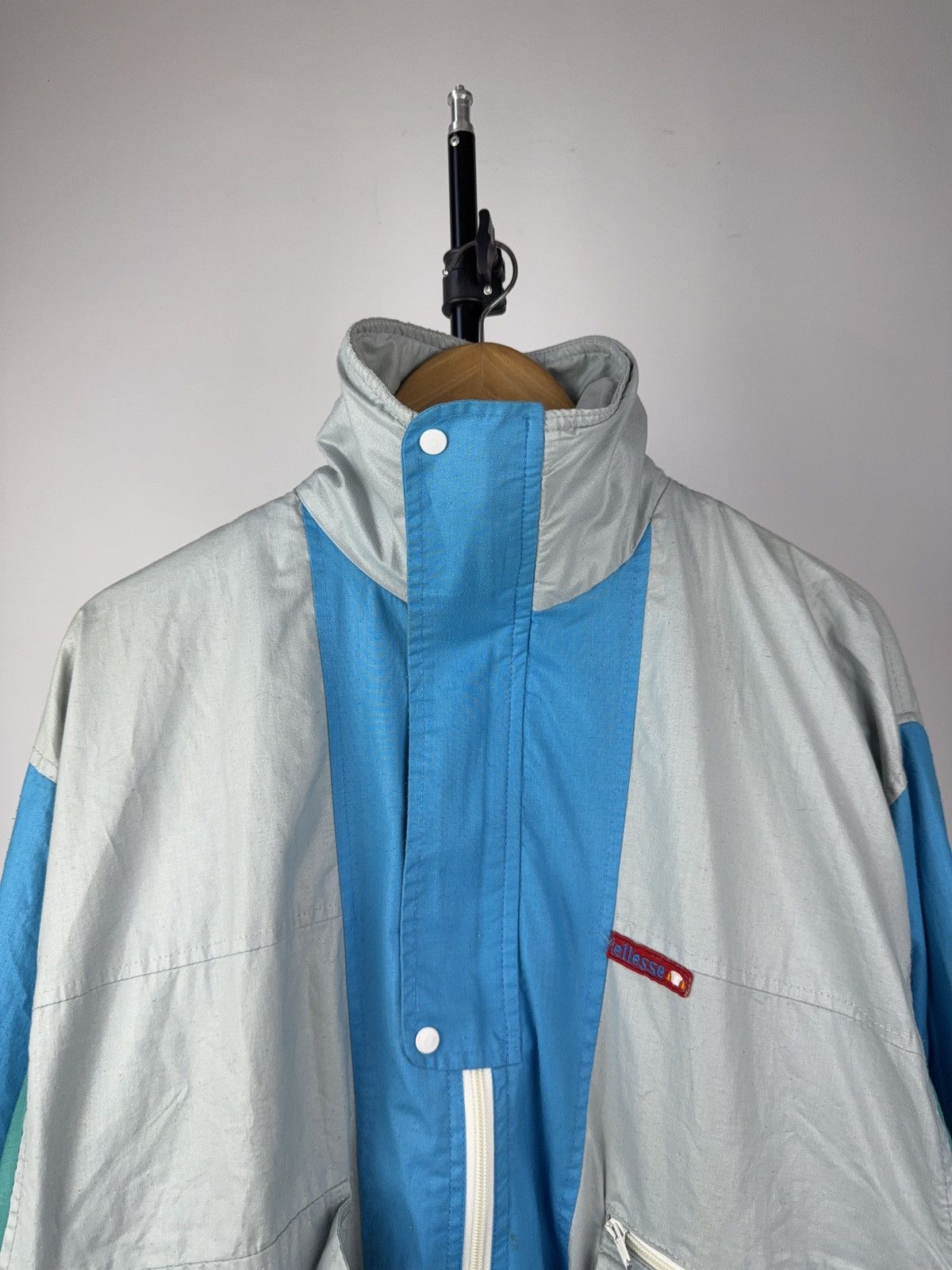 Ellesse Vintage 80s Rare Retro Ellesse Made in Italy jacket Size US L / EU 52-54 / 3 - 2 Thumbnail