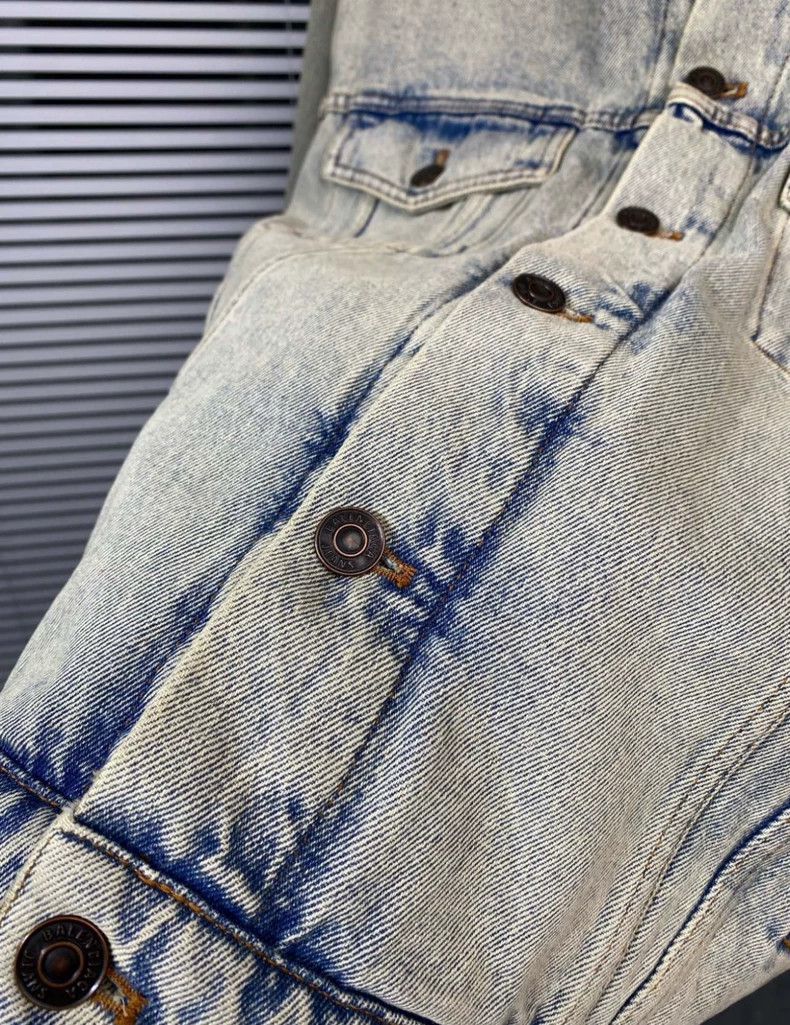 Balenciaga Balenciaga size 38 Denim jacket + coat Size US XS / EU 42 / 0 - 6 Thumbnail