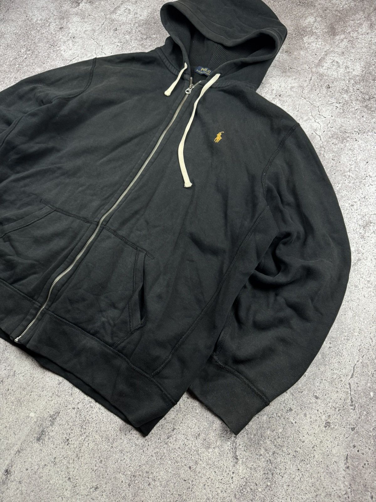 Polo Ralph Lauren Vintage Y2K Polo Ralph Lauren Oversized baggy zip up hoodie Size US XL / EU 56 / 4 - 2 Thumbnail