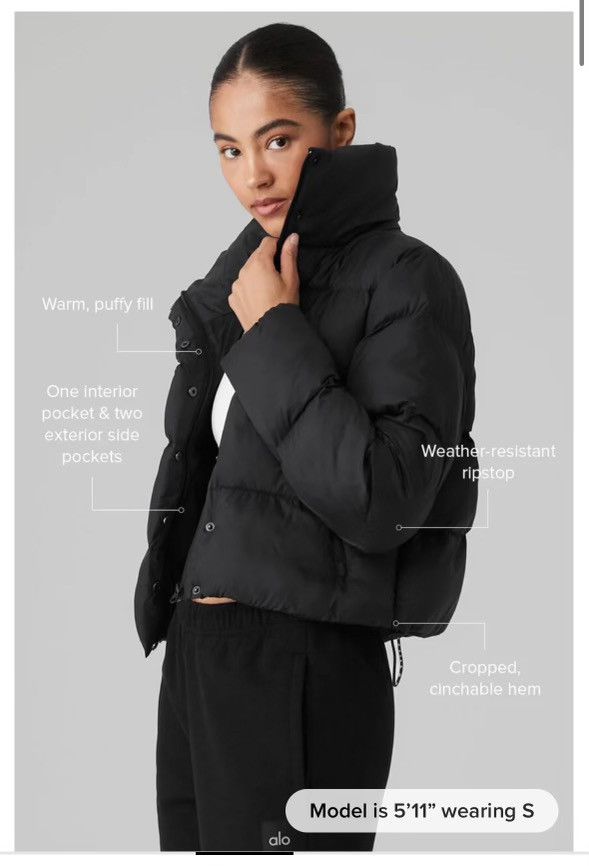Alo Alo gold rush puffer Size S / US 4 / IT 40 - 1 Thumbnail