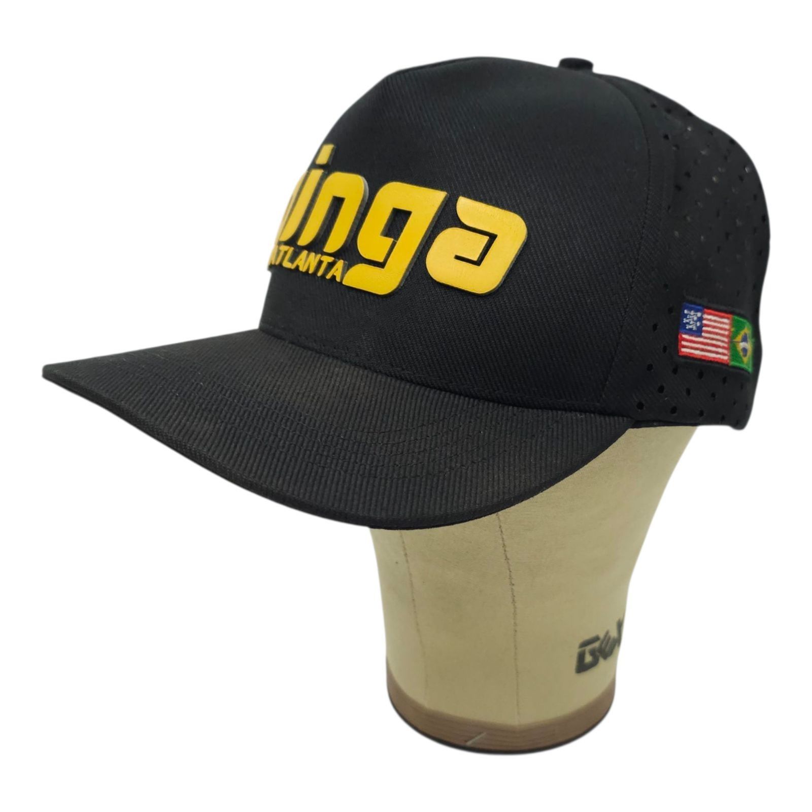 Other Ginga Atlanta Mesh Snapback Cap Hat Rubberized Logo Soccer Size ONE SIZE - 2 Thumbnail