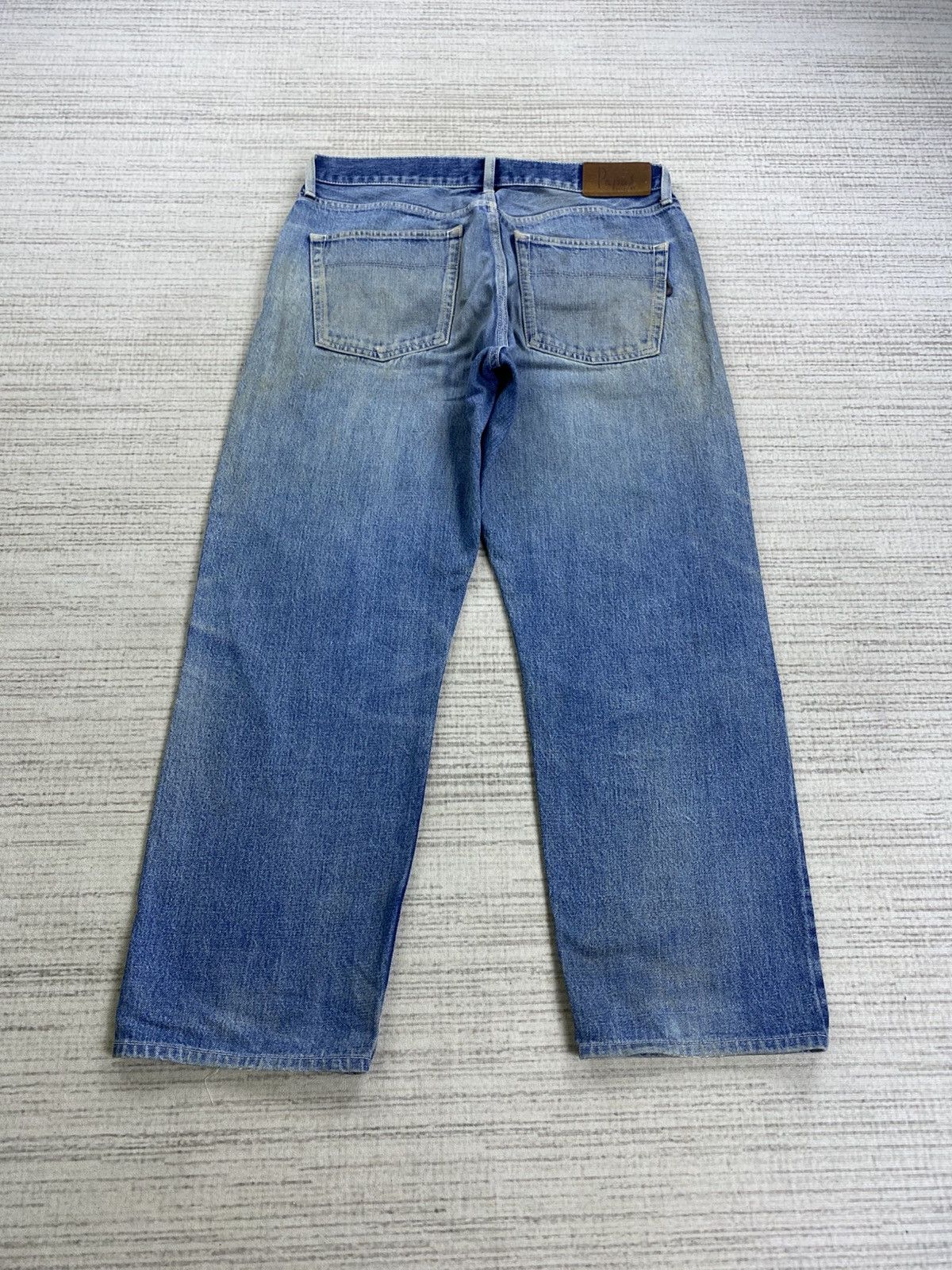 Vintage Vintage Papas Blue Denim Pants Size US 33 - 2 Thumbnail