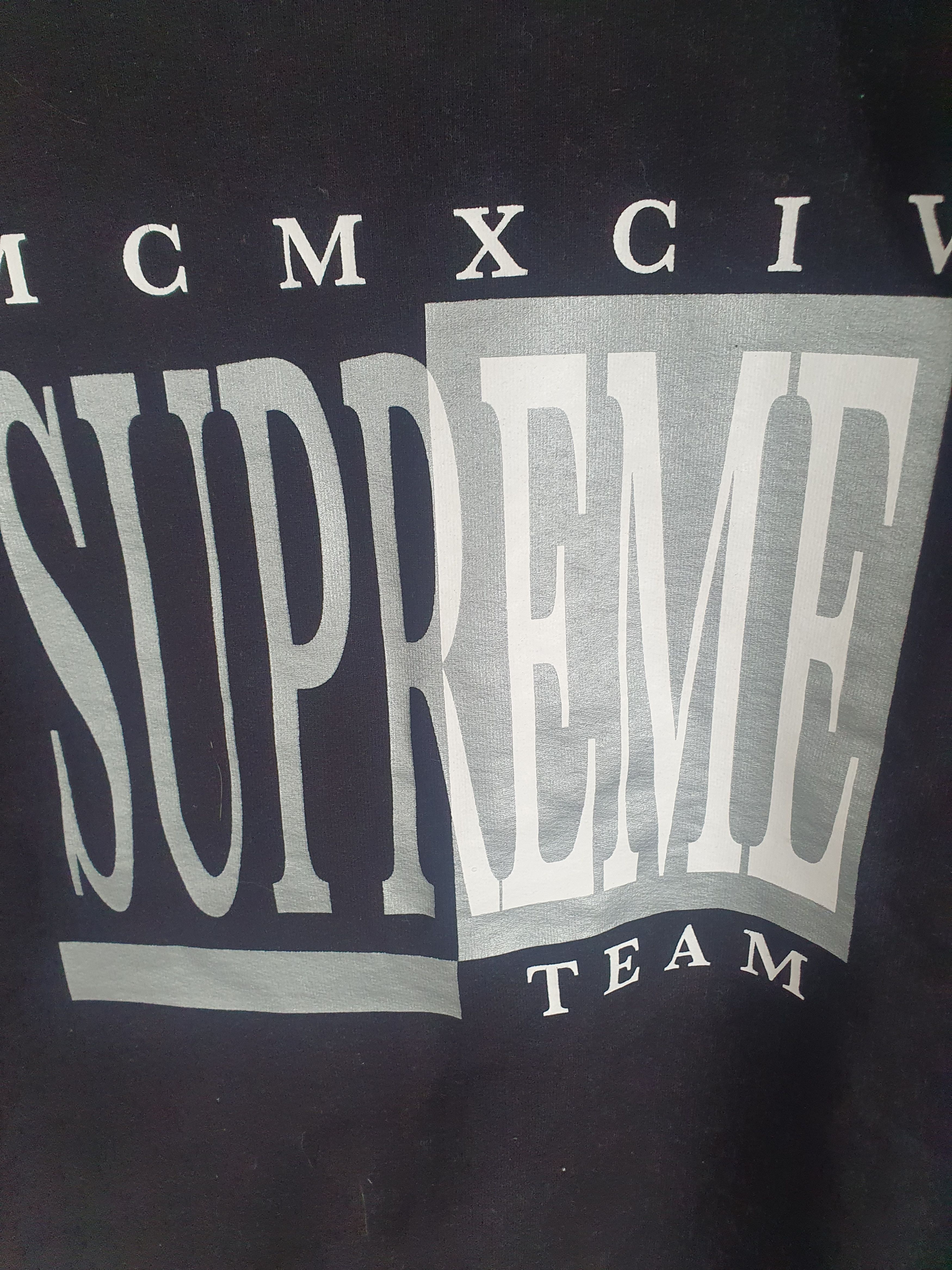 Supreme Supreme Team Crewneck FW17 Made in Canada sz M Size US M / EU 48-50 / 2 - 9 Thumbnail