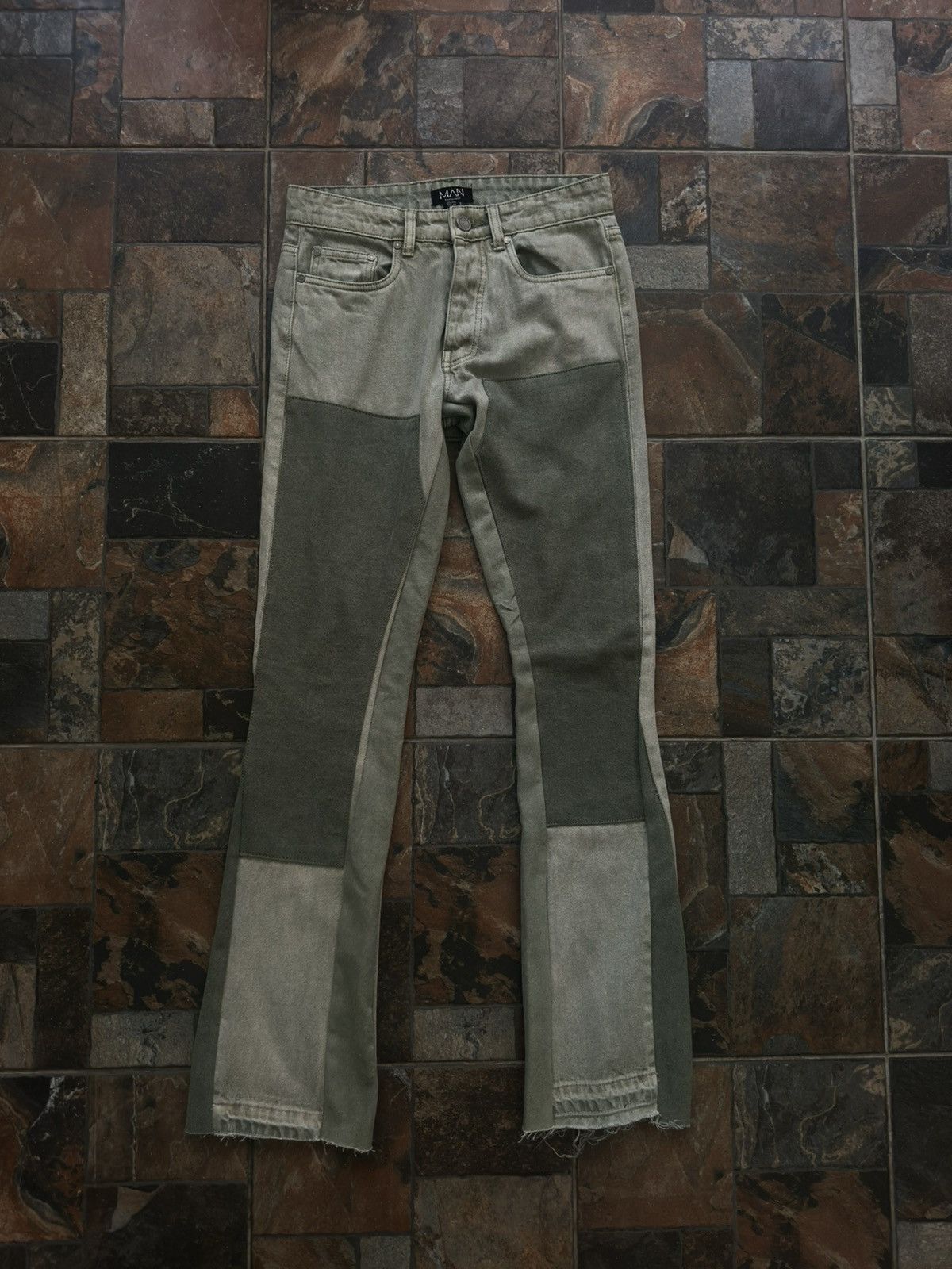 Other Light Olive Green Jeans Size US 28 / EU 44 - 1 Thumbnail