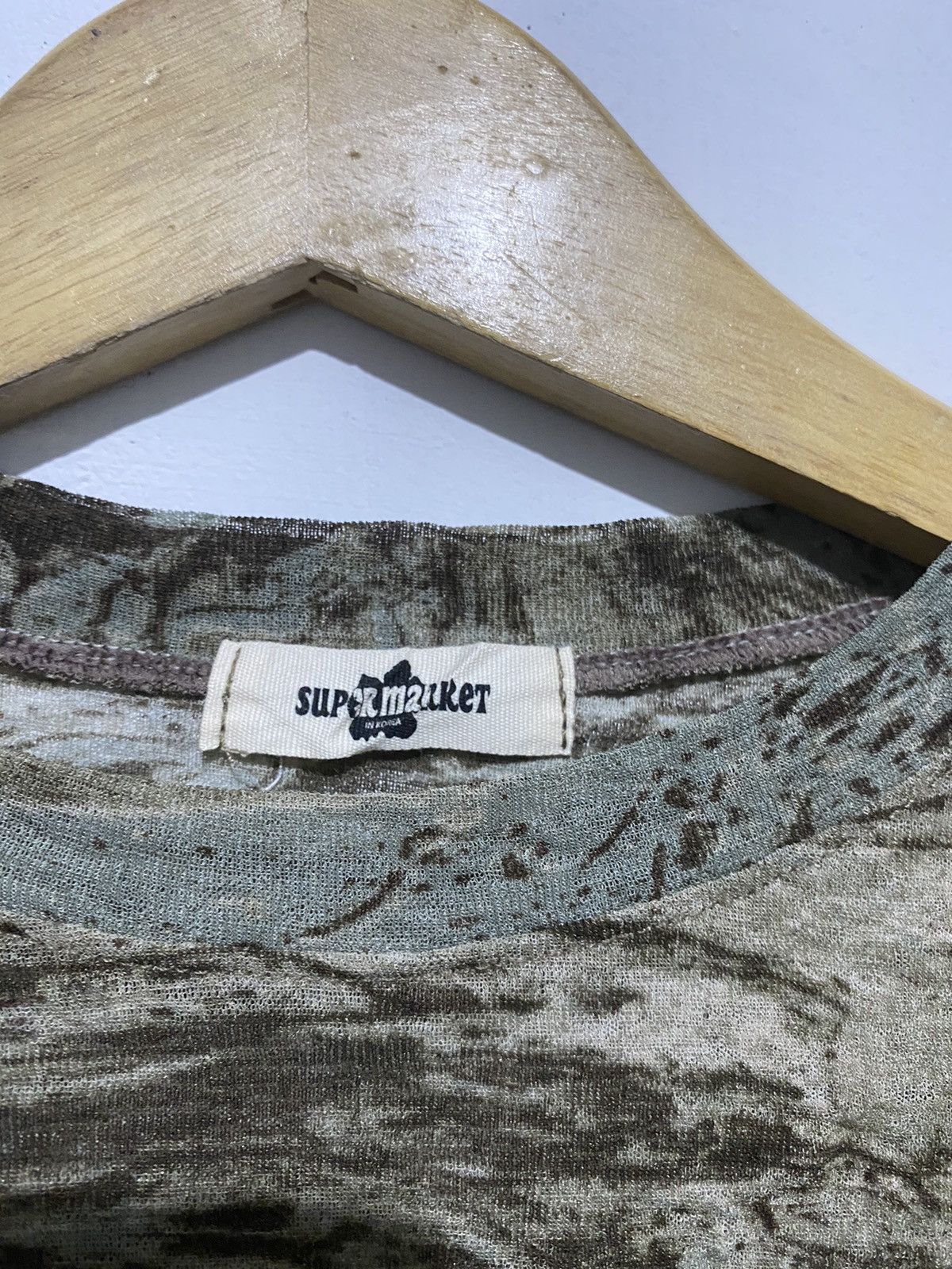 Hysteric Glamour × Japanese Brand Super market MeshTop Longsleeve Tshirt jpg style Size US S / EU 44-46 / 1 - 9 Thumbnail