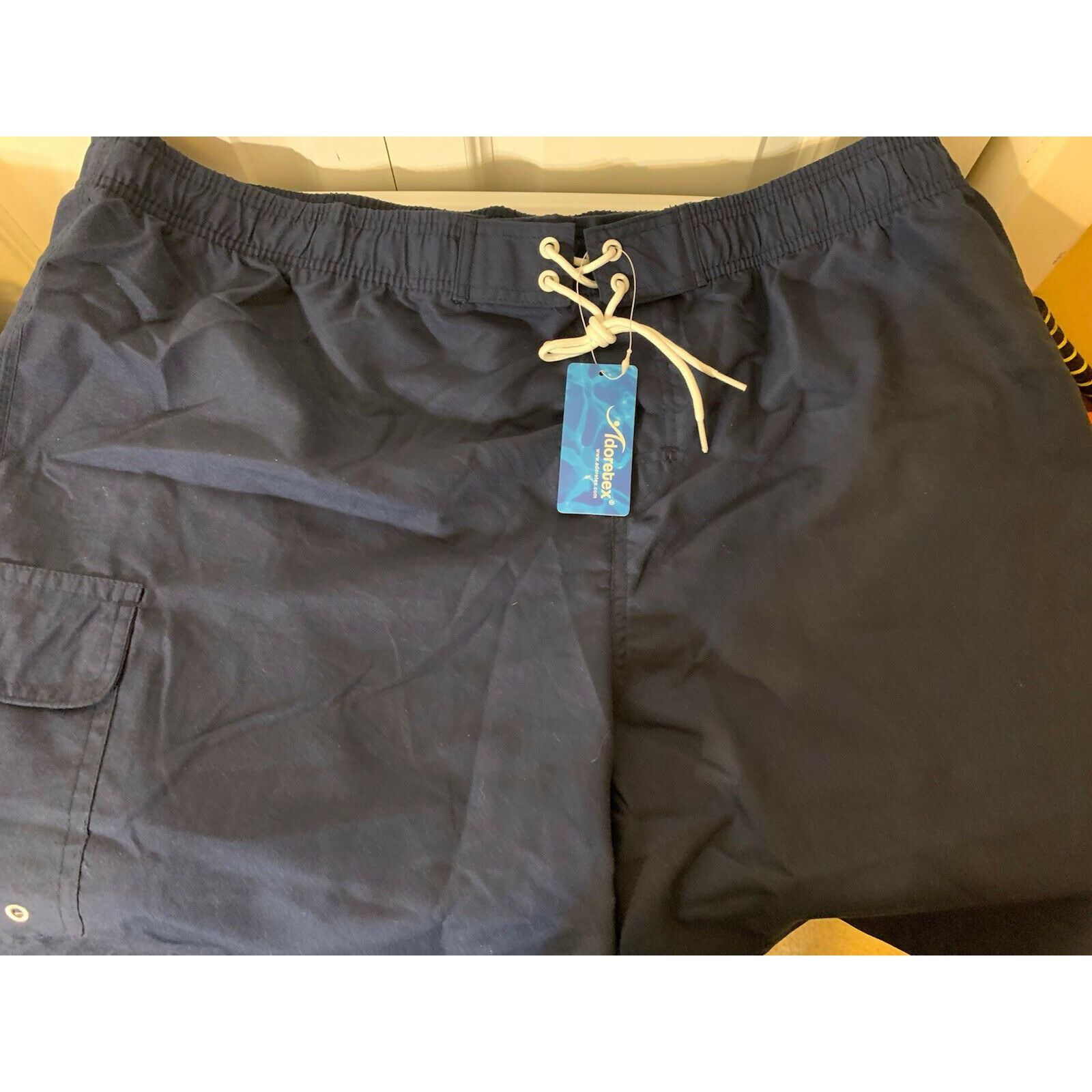 Other ADORETEX SWIMWEAR Men’s Sz 2XL Polyester Blue Swim Shorts Bo Size US 36 / EU 52 - 4 Thumbnail
