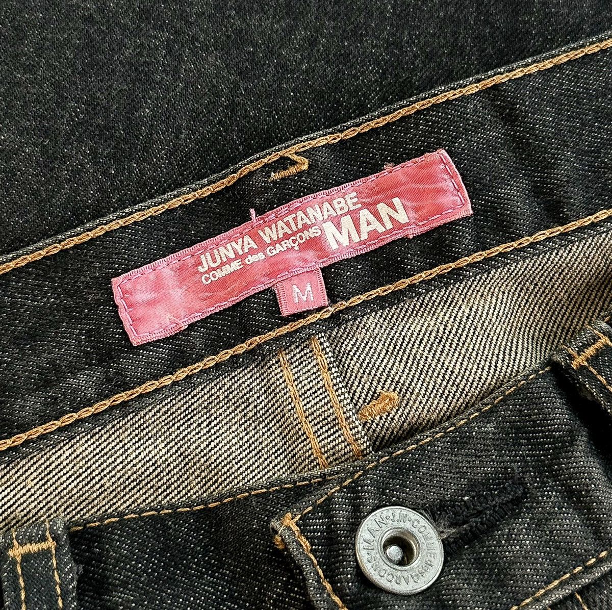Comme des Garcons Junya Watanabe AD2002 “Triumph” Patch Denim Size US 33 - 4 Thumbnail