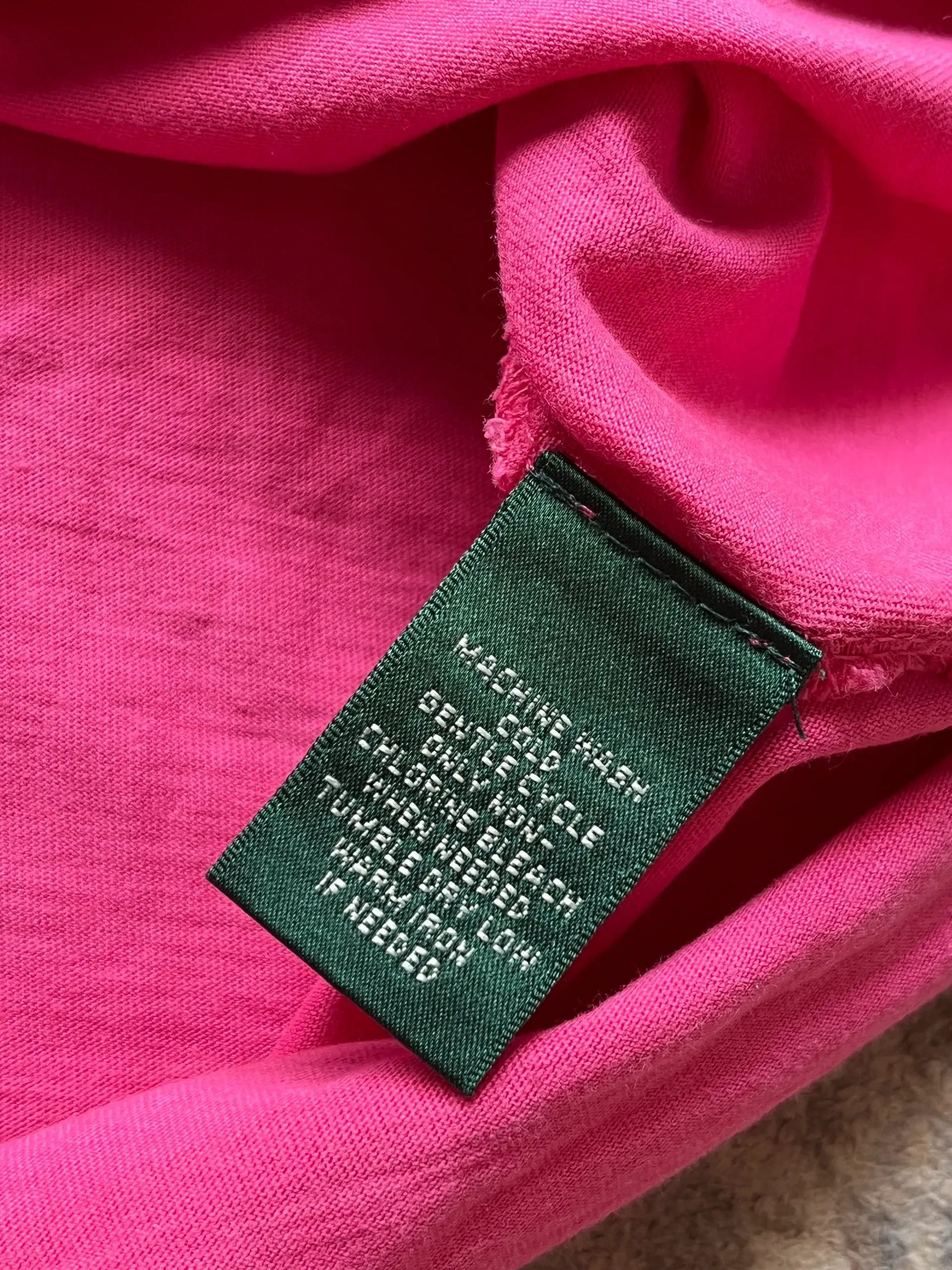 Polo Ralph Lauren Lauren Ralph Lauren LRL Active Crest T-Shirt Sz L Size L / US 10 / IT 46 - 6 Thumbnail