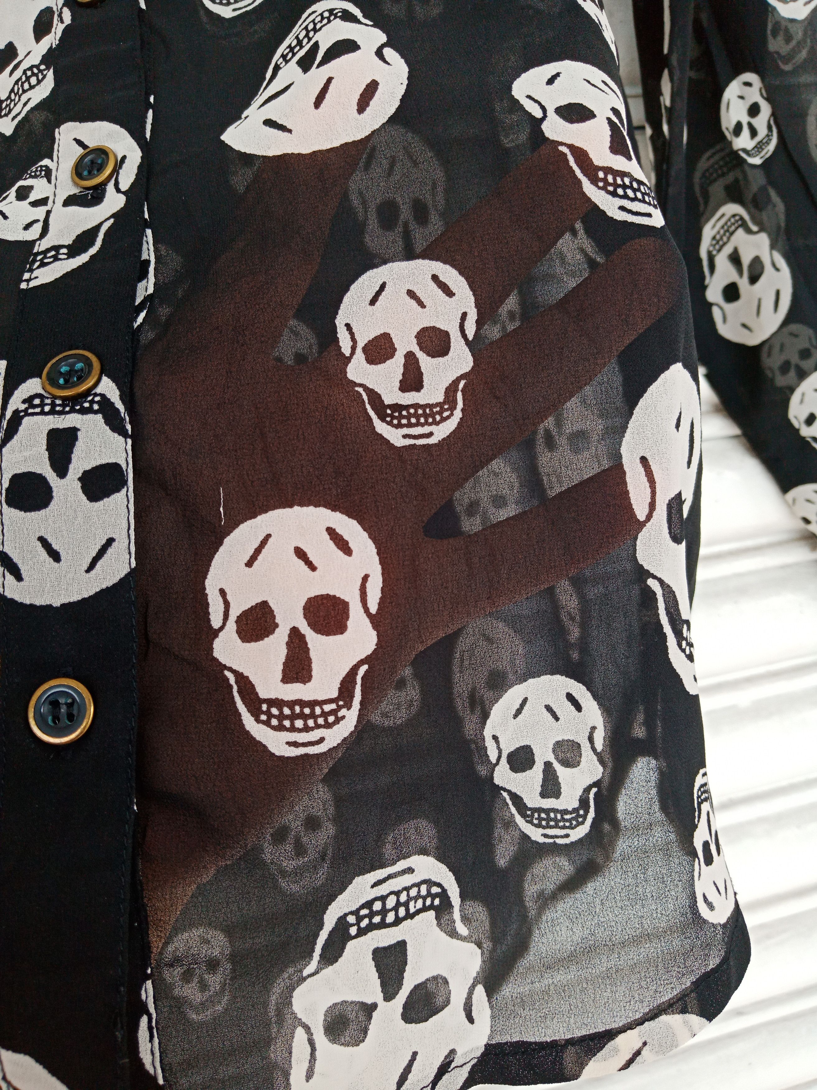 KMRii Fun & Flirt Overprint Skulls Paper Thin Size US M / EU 48-50 / 2 - 8 Thumbnail