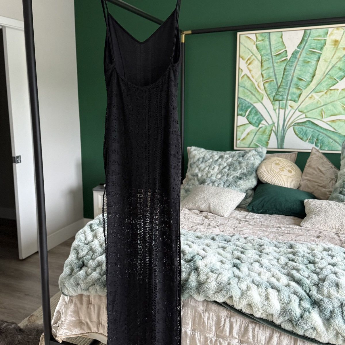 For Love & Lemons For Love and Lemons x Revolve Black Lace Maxi Dress | Small Size S / US 4 / IT 40 - 2 Thumbnail