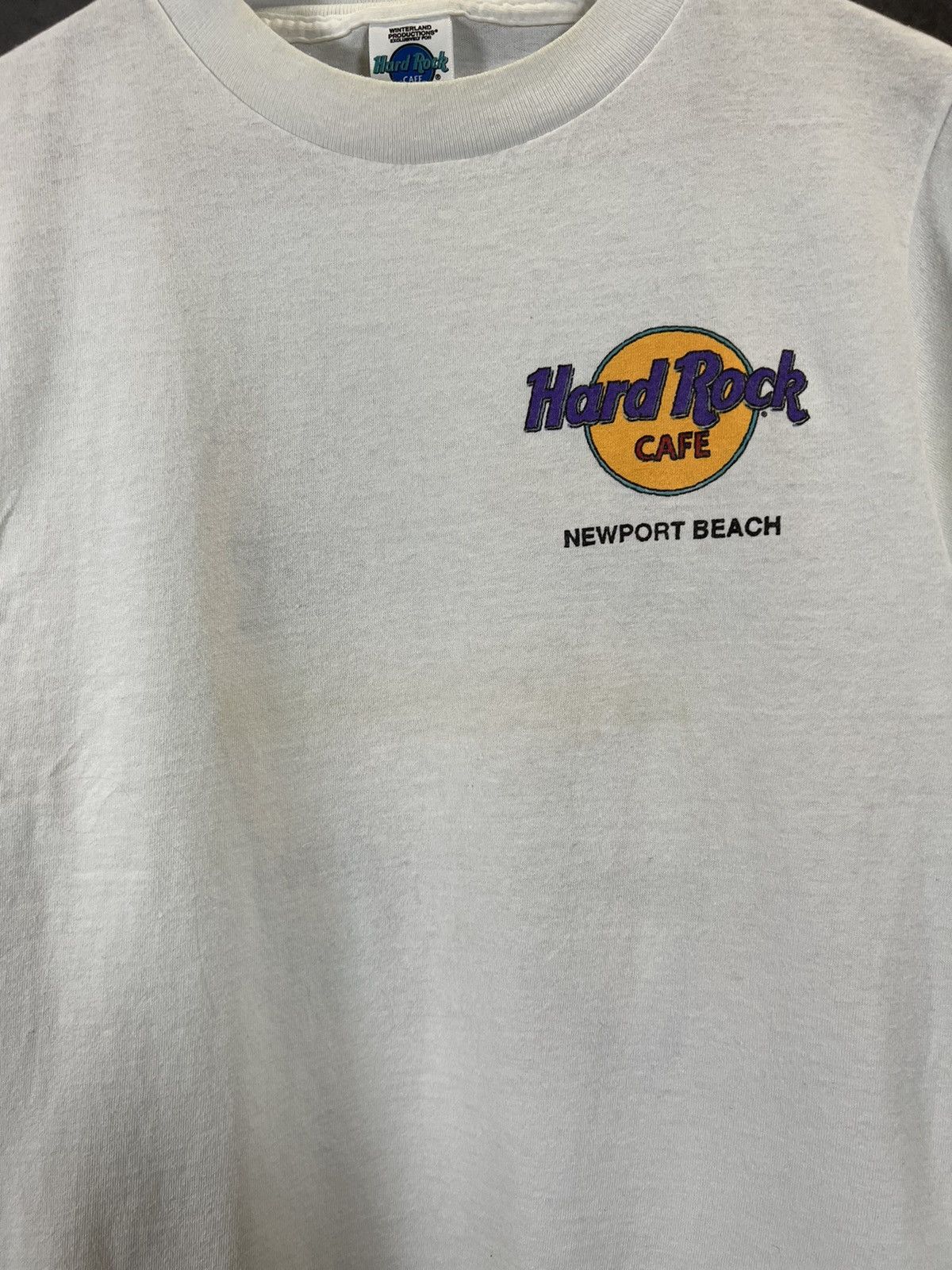 Hard Rock Cafe × Vintage Hard Rock Cafe Newport Beach made in USA vintage tee Size US XS / EU 42 / 0 - 5 Thumbnail
