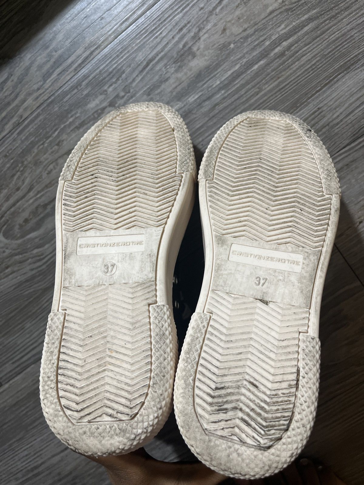 Other Christian Zerotre hightop sneakers Size US 7 / IT 37 - 5 Thumbnail