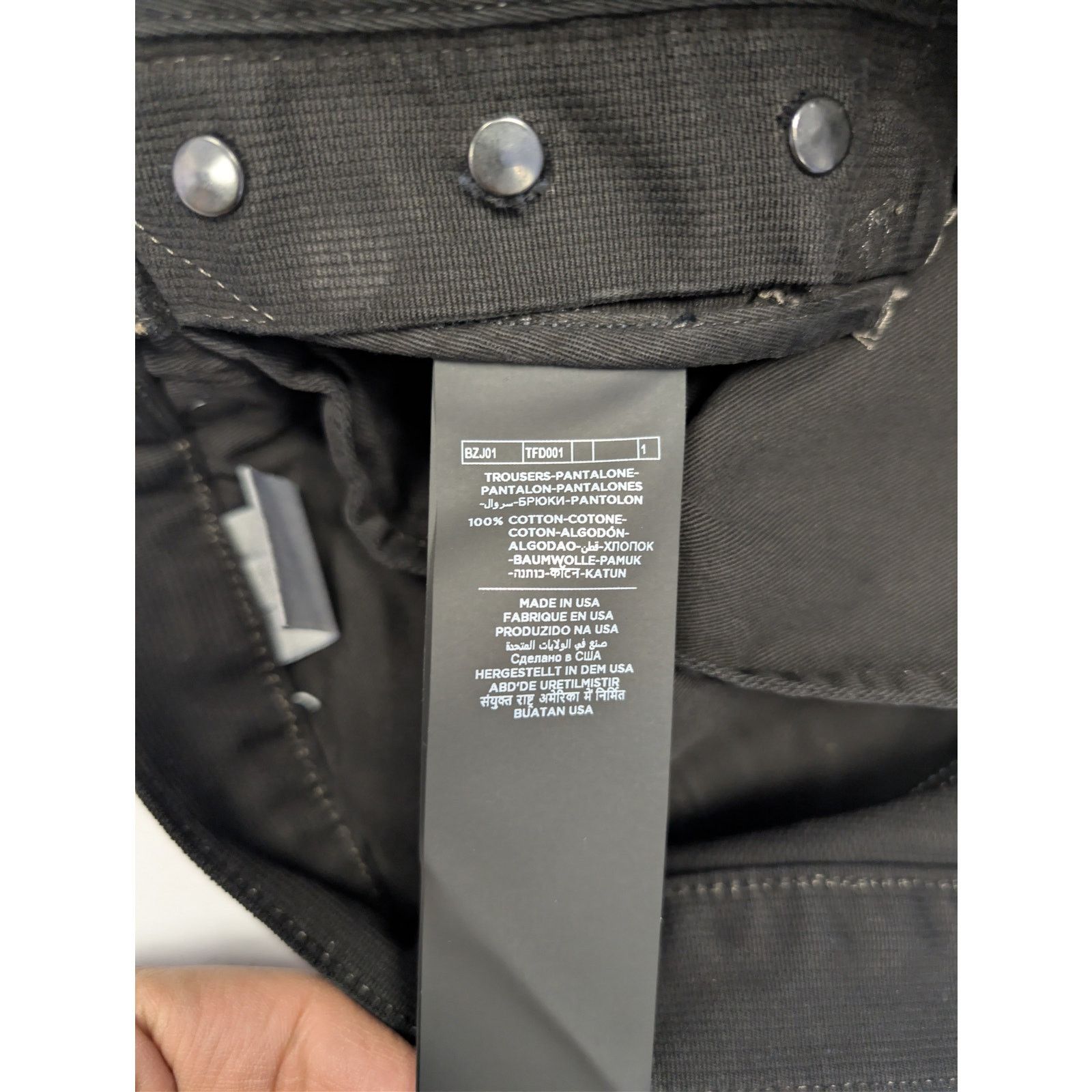 Tom Ford o1rshd1 Slim Jeans in Black Size US 40 / EU 56 - 16 Thumbnail