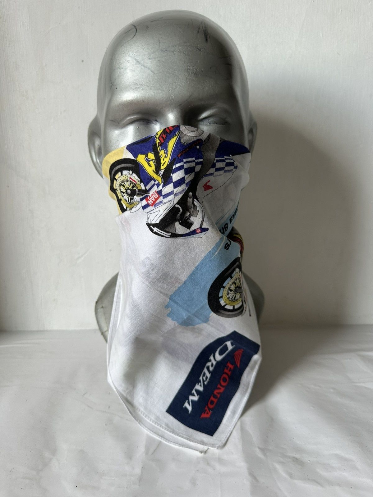 Honda × Vintage Vintage Honda Handkerchief/ Neckerchief/ Bandana Size ONE SIZE - 9 Thumbnail